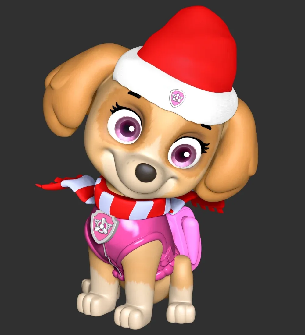 Skye Christmas - Paw Patrol