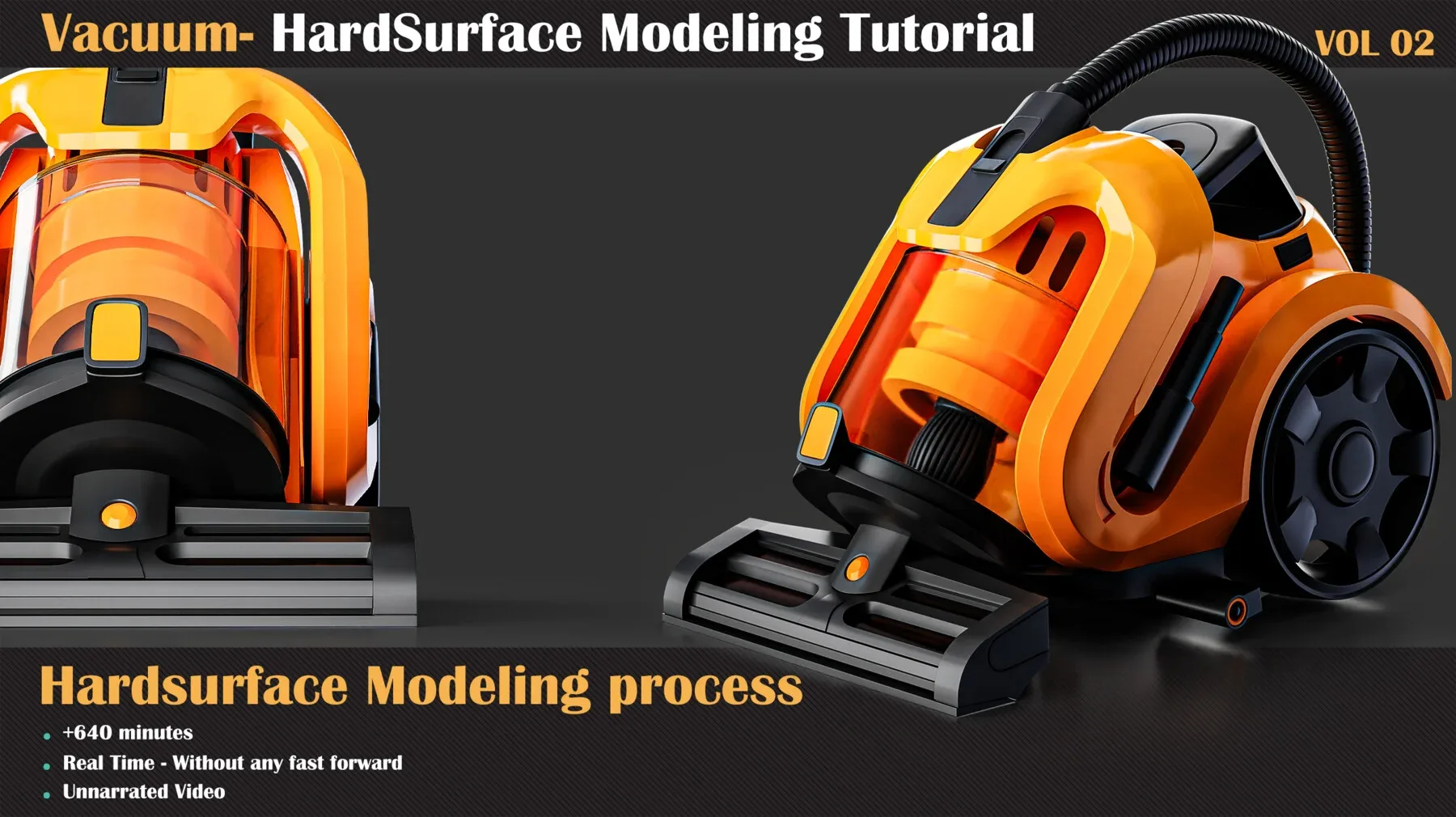 Hardsurface Tutorial Collection Vol2 - Vacuum