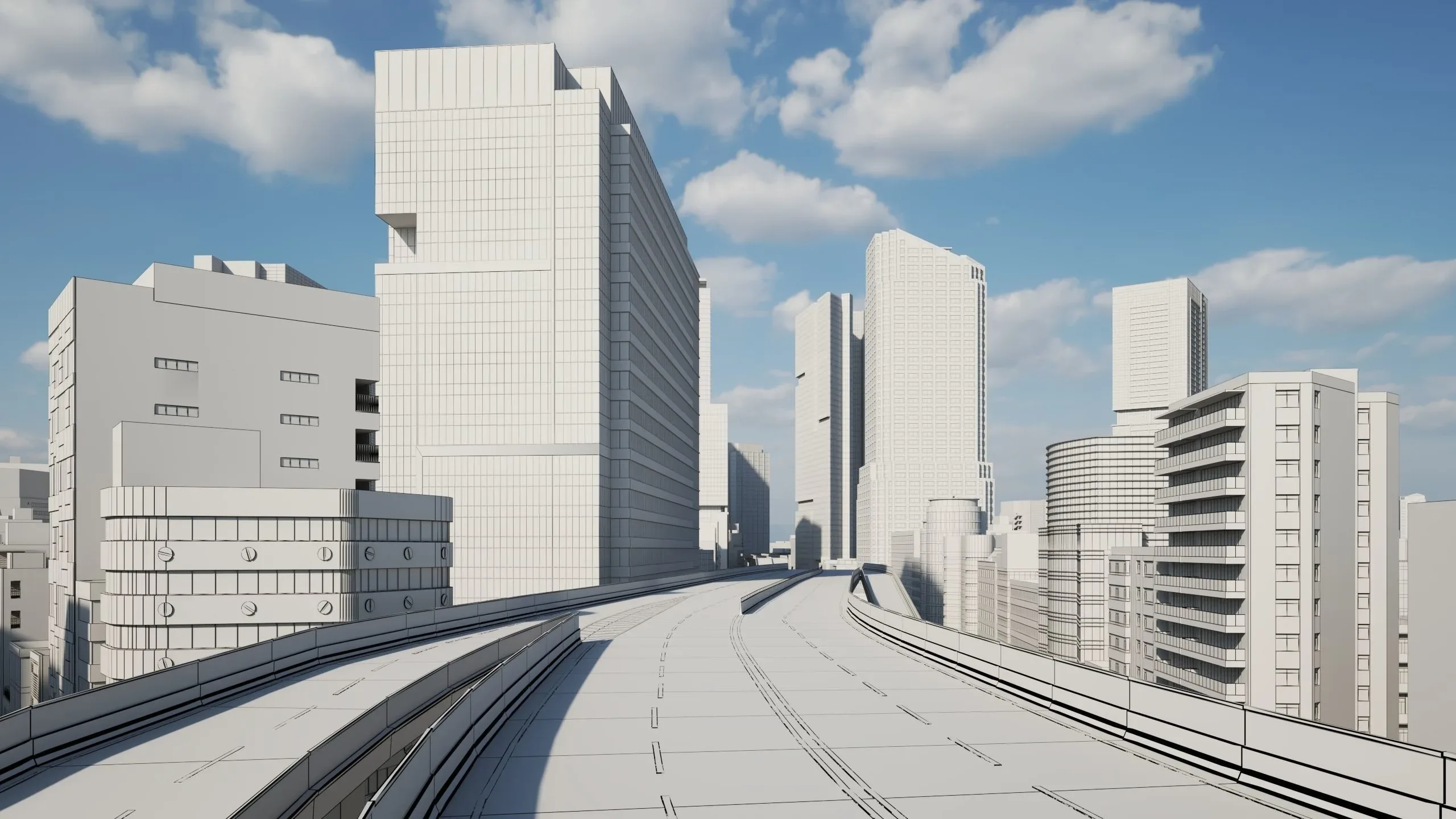 Tokyo City Shibuya 3D model