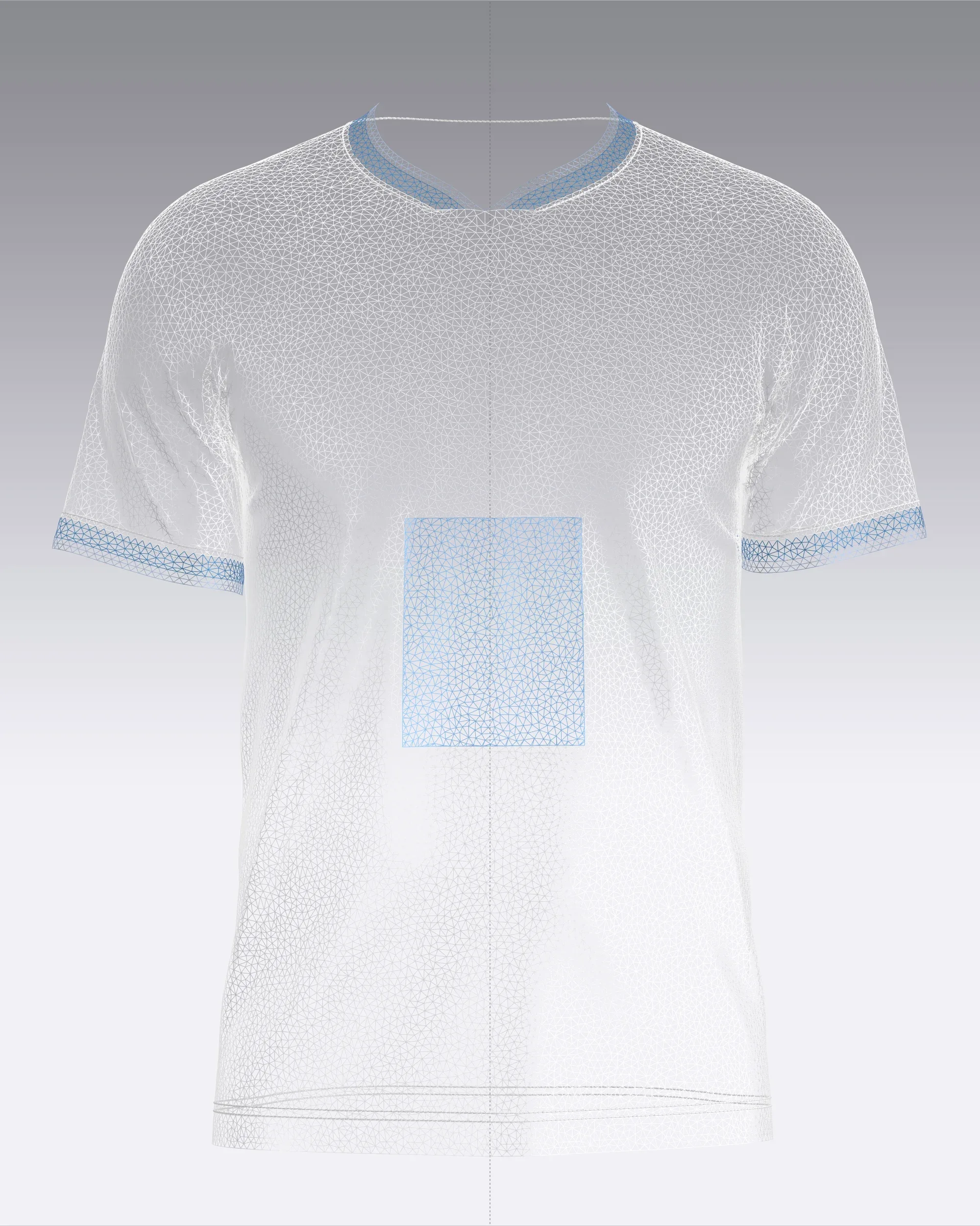 Soccer White Sports Jersey-04 | - FlippedNormals