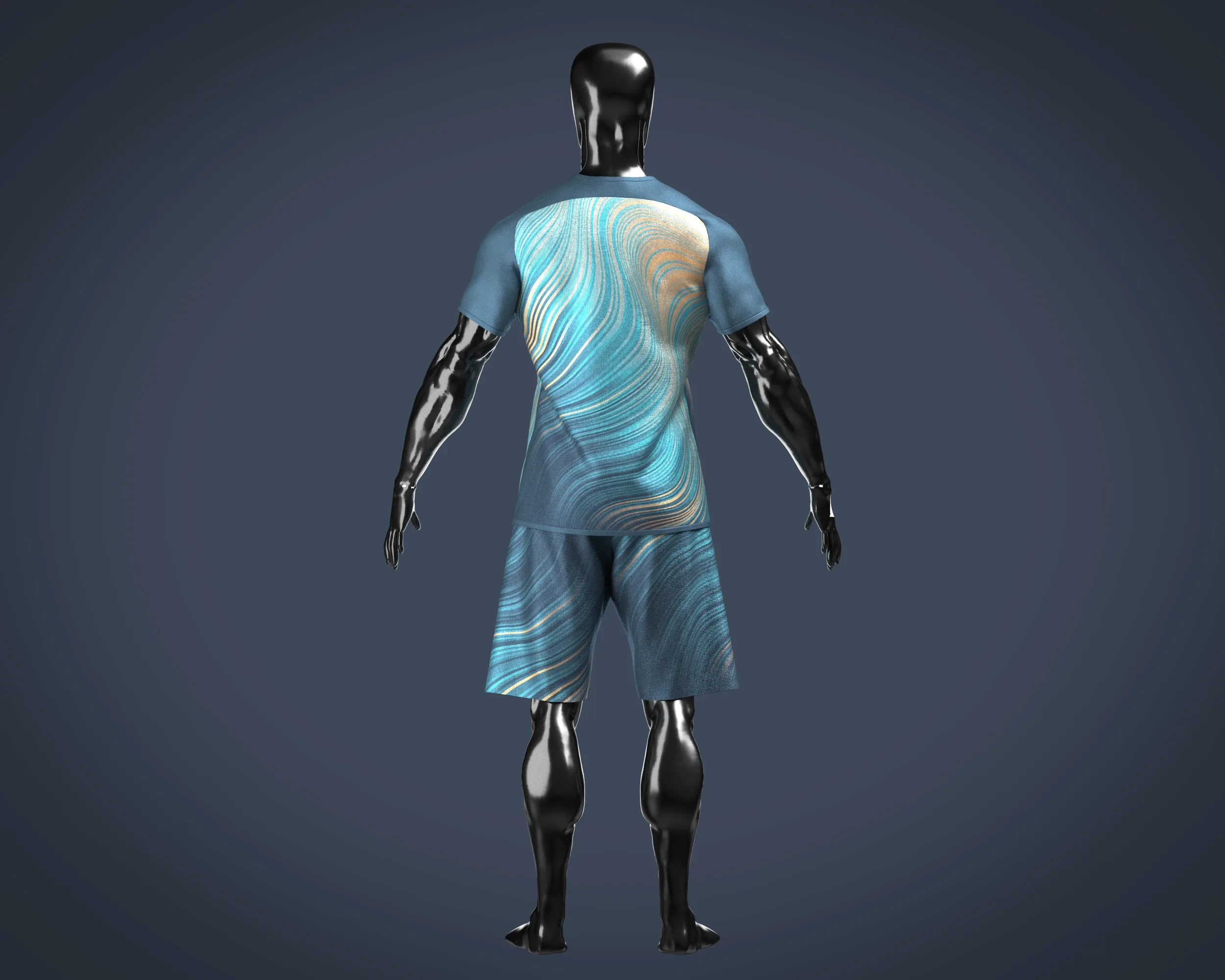 Sports Jersey with Short Pant | Marvelous / Clo3d / obj / fbx