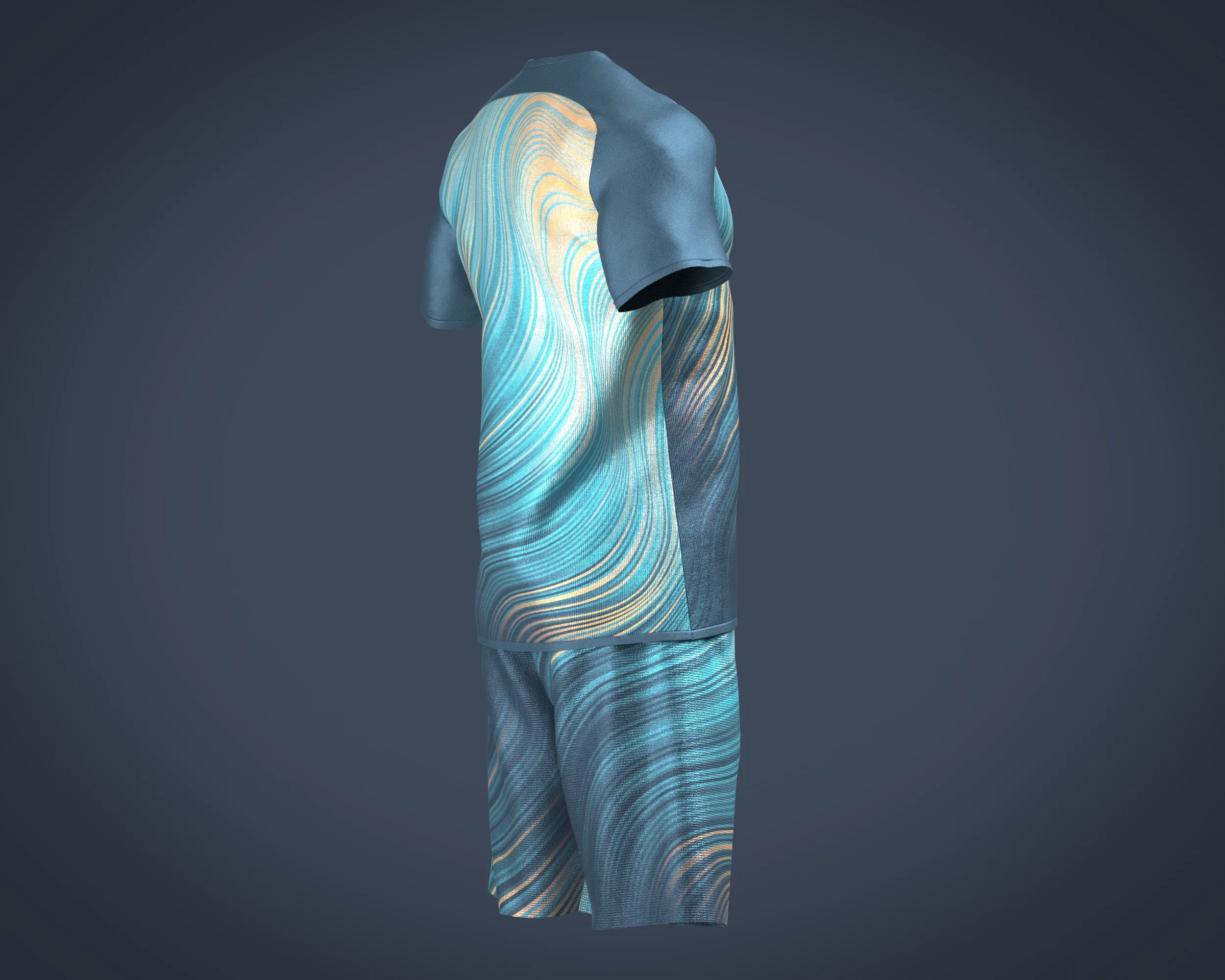 Sports Jersey with Short Pant | Marvelous / Clo3d / obj / fbx