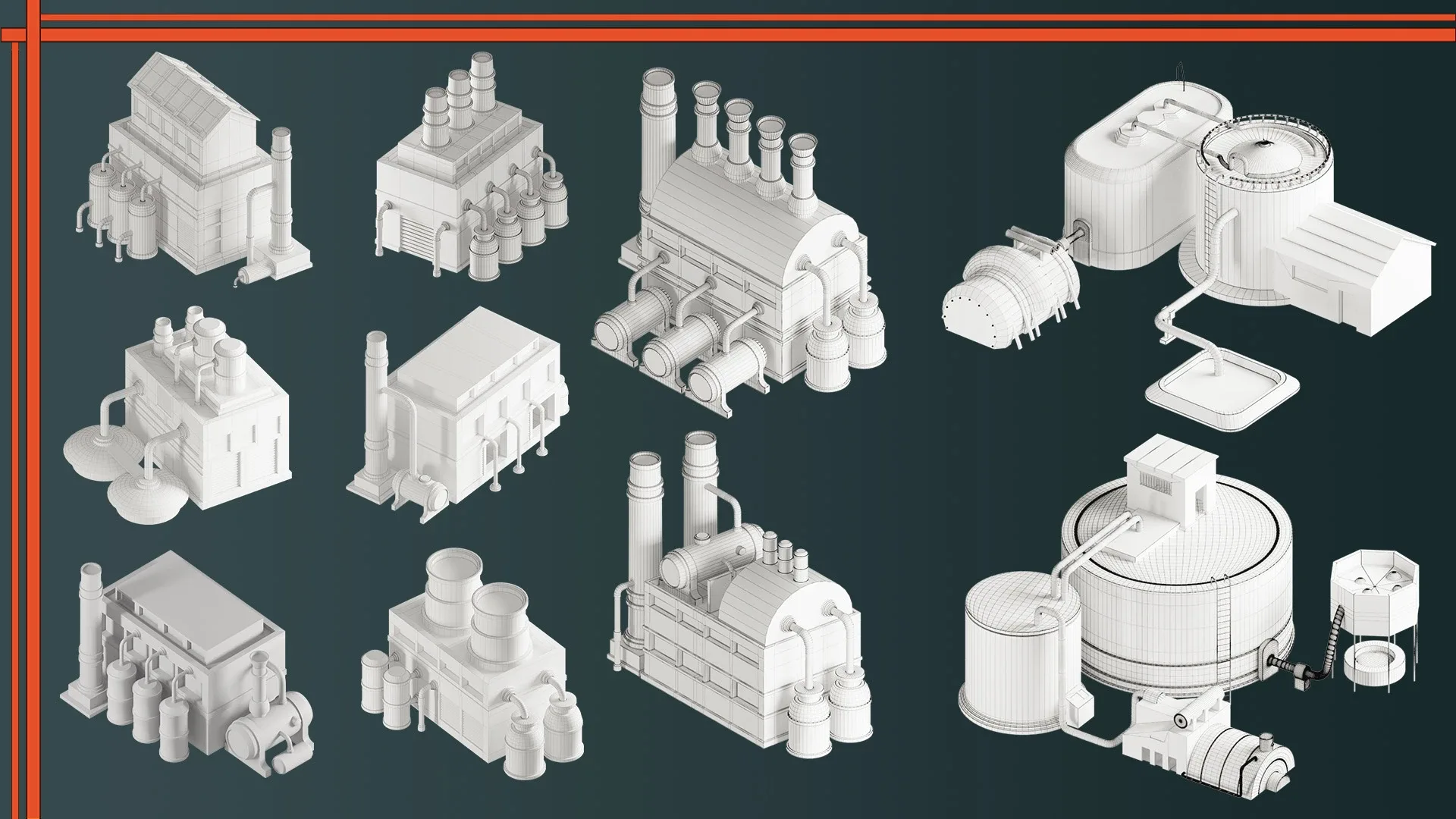 Factory Building VOL-01