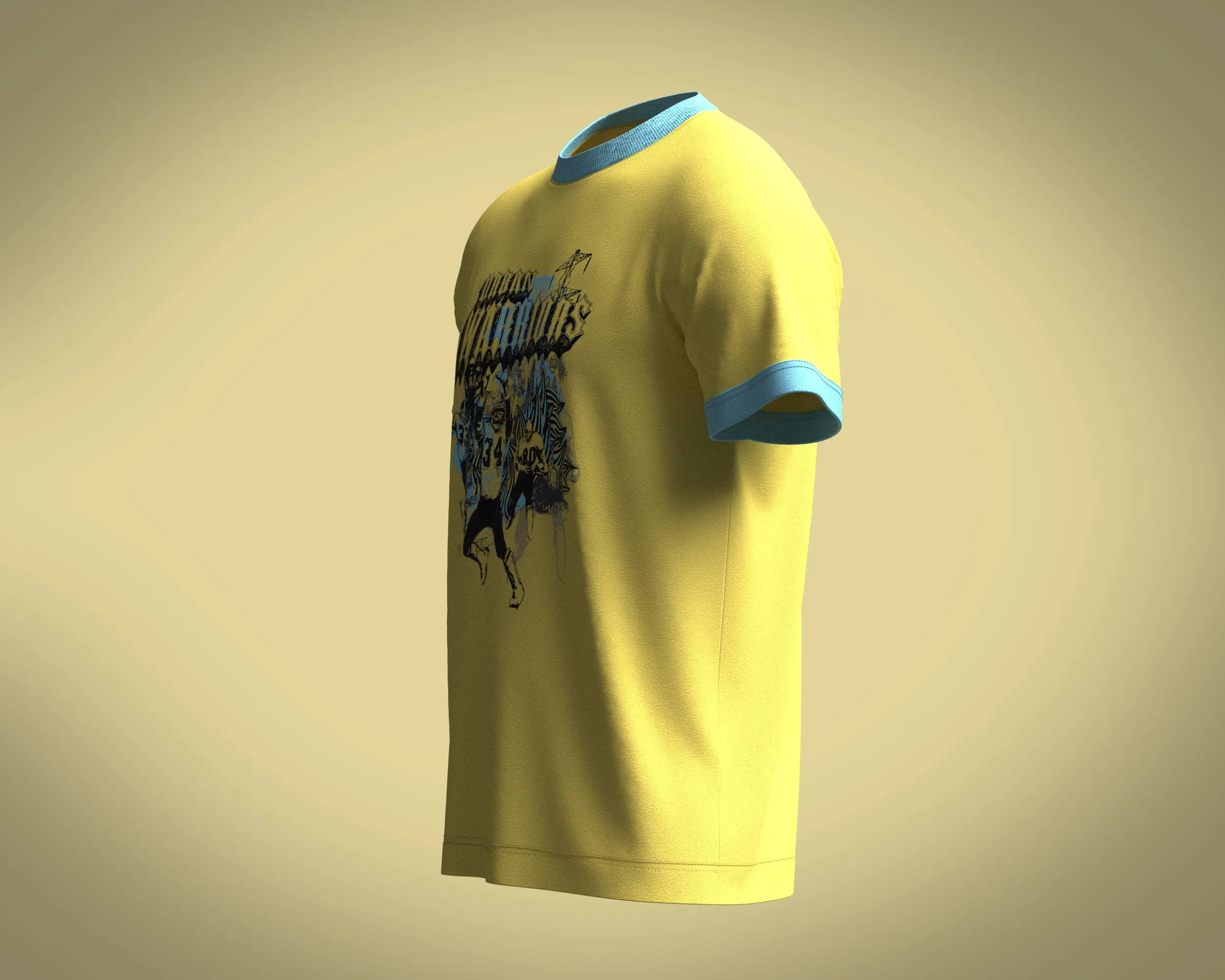 T-Shirt Sport | Marvelous / Clo3d / obj / fbx