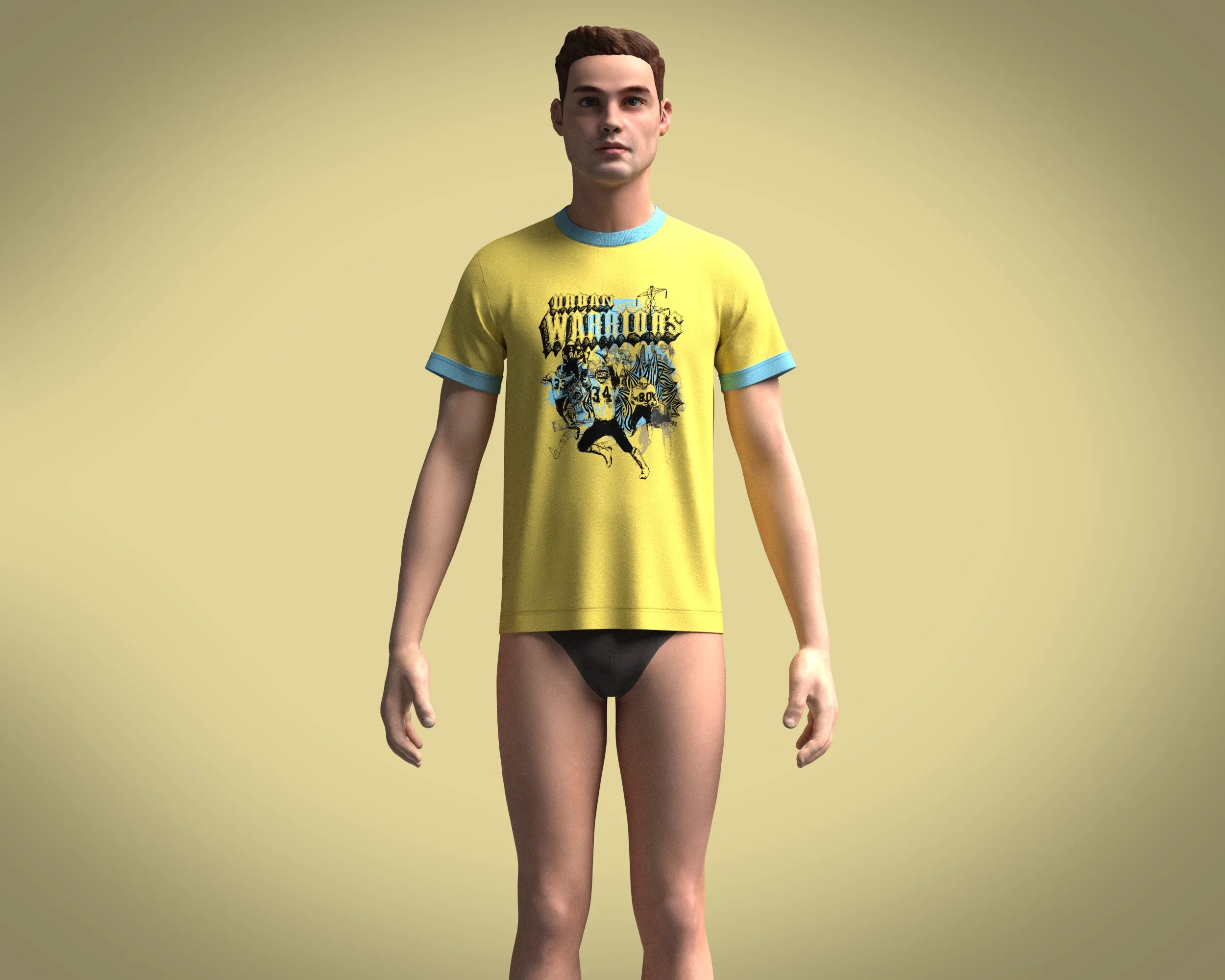 T-Shirt Sport | Marvelous / Clo3d / obj / fbx