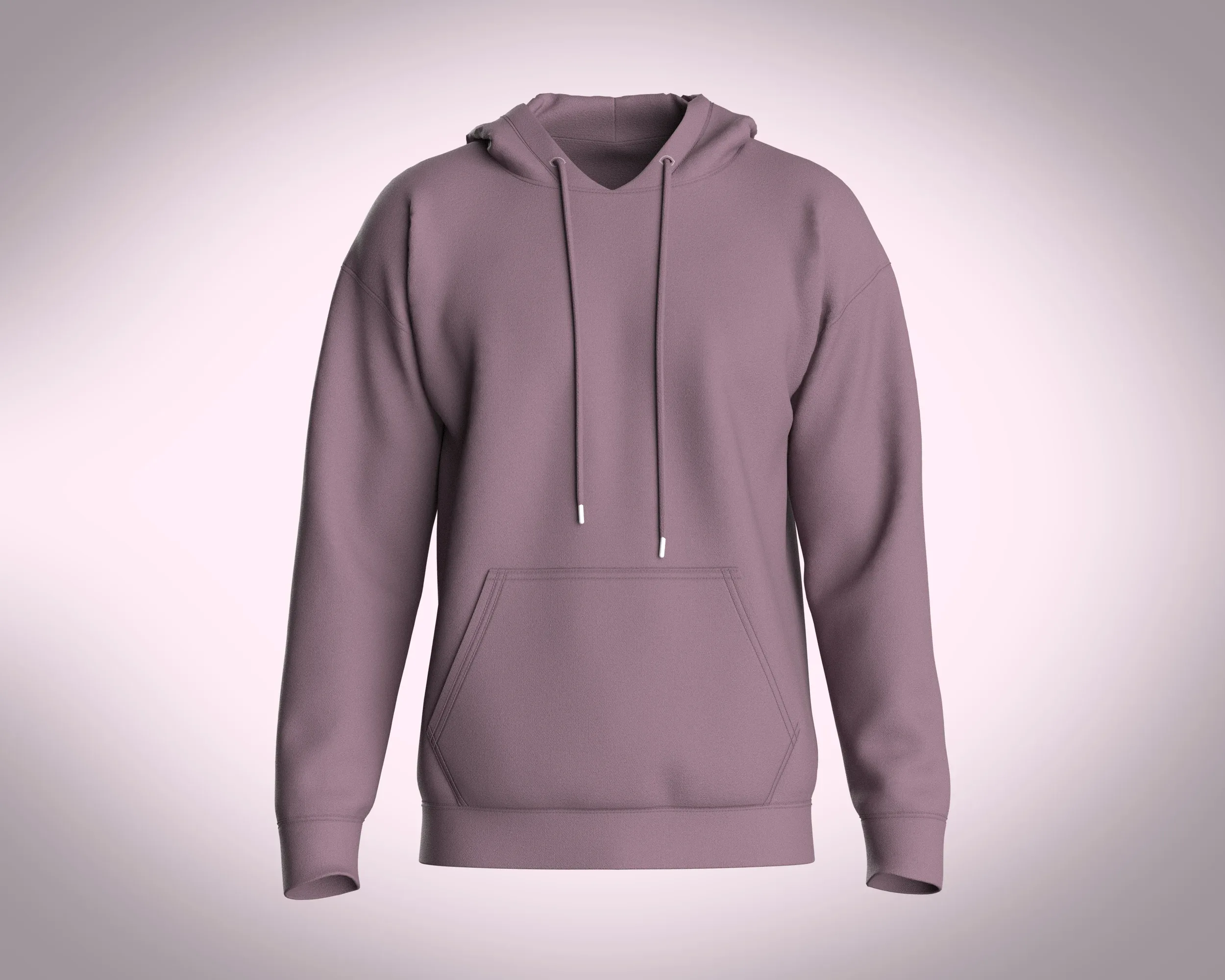 Hoodie - Unisex Style | Marvelous / Clo3d / obj / fbx
