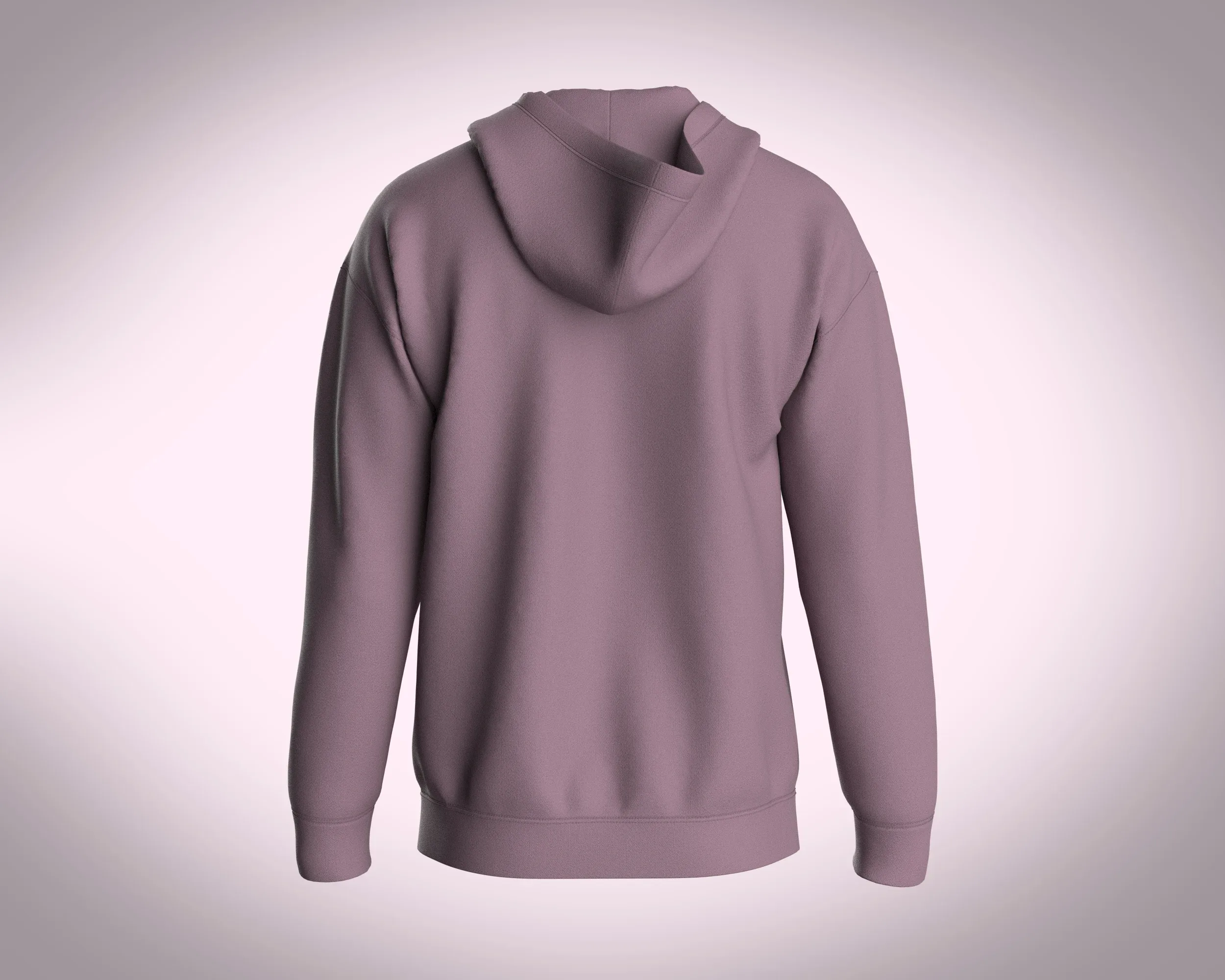Hoodie - Unisex Style | Marvelous / Clo3d / obj / fbx