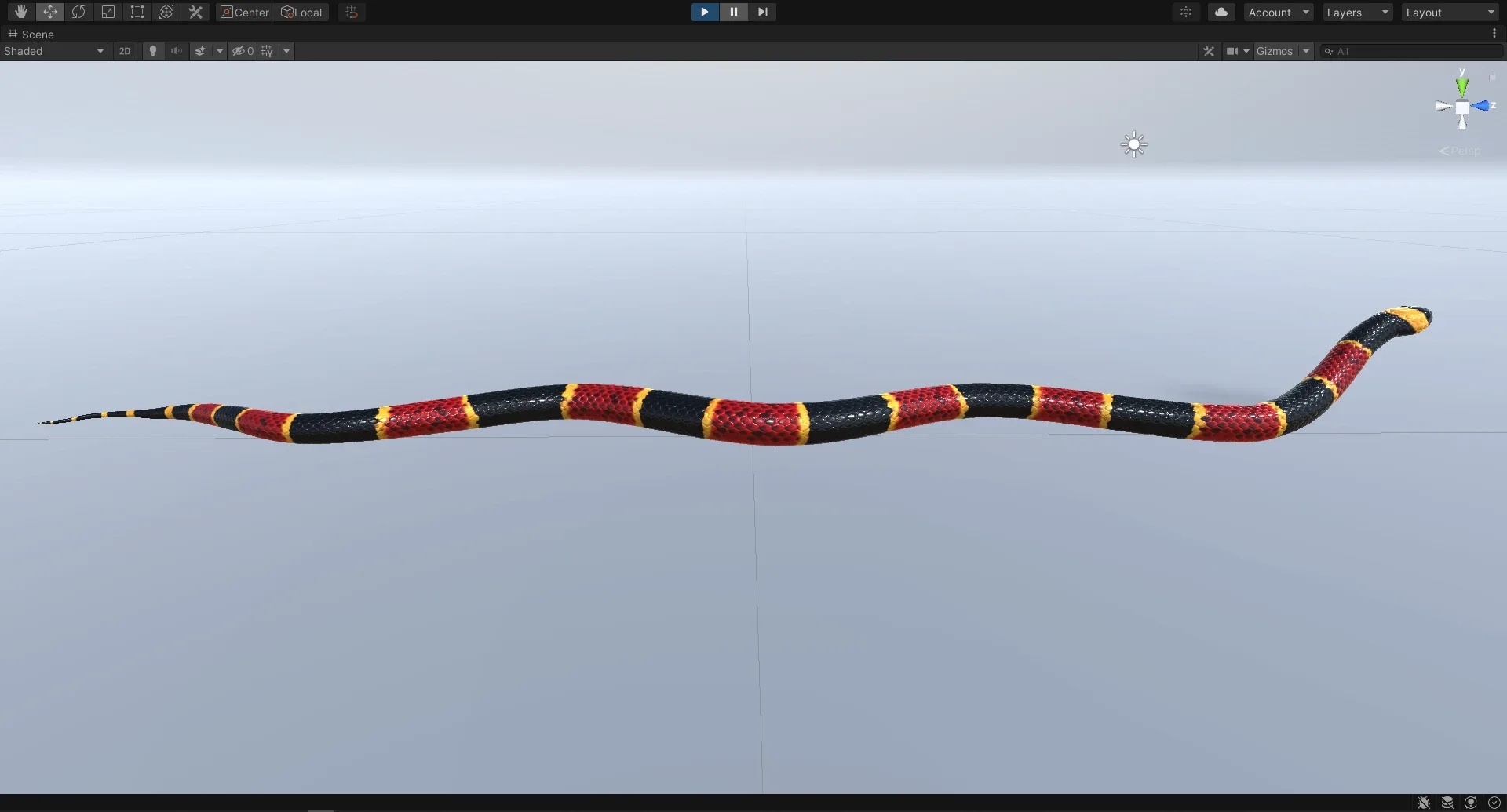 Eastern Coral Snake - Animated