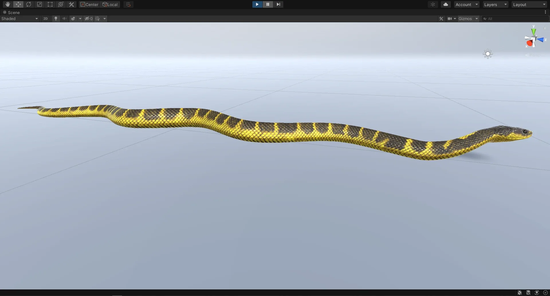 Tiger Snake - Animated