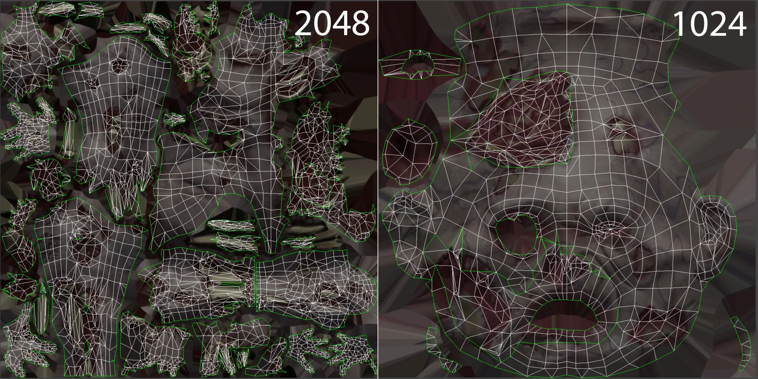 Zombies Savaged Horde - Low Poly - PBR - Extreme Decay