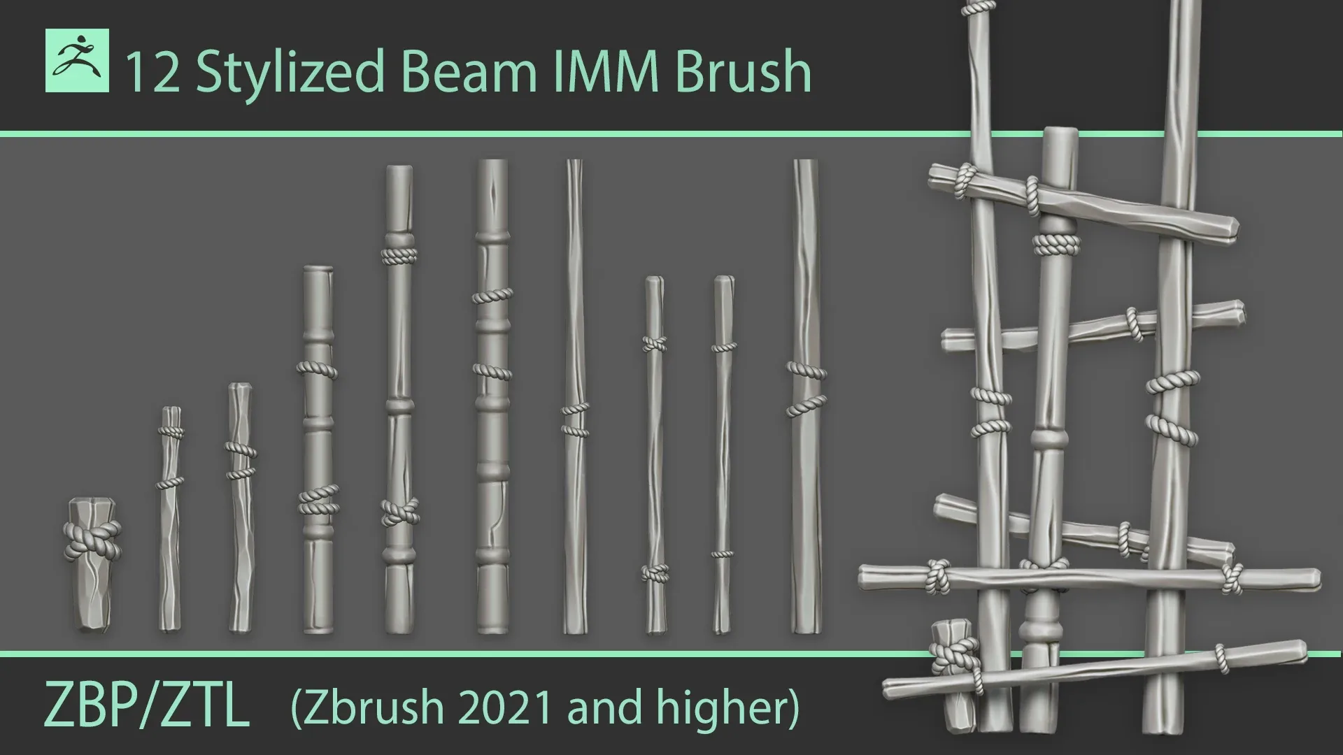 Stylized Beam IMM Brushes