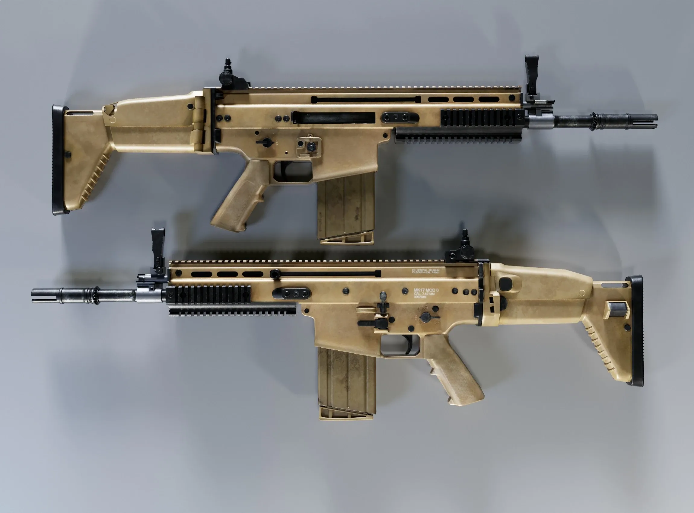 SCAR-H Assault Rifle