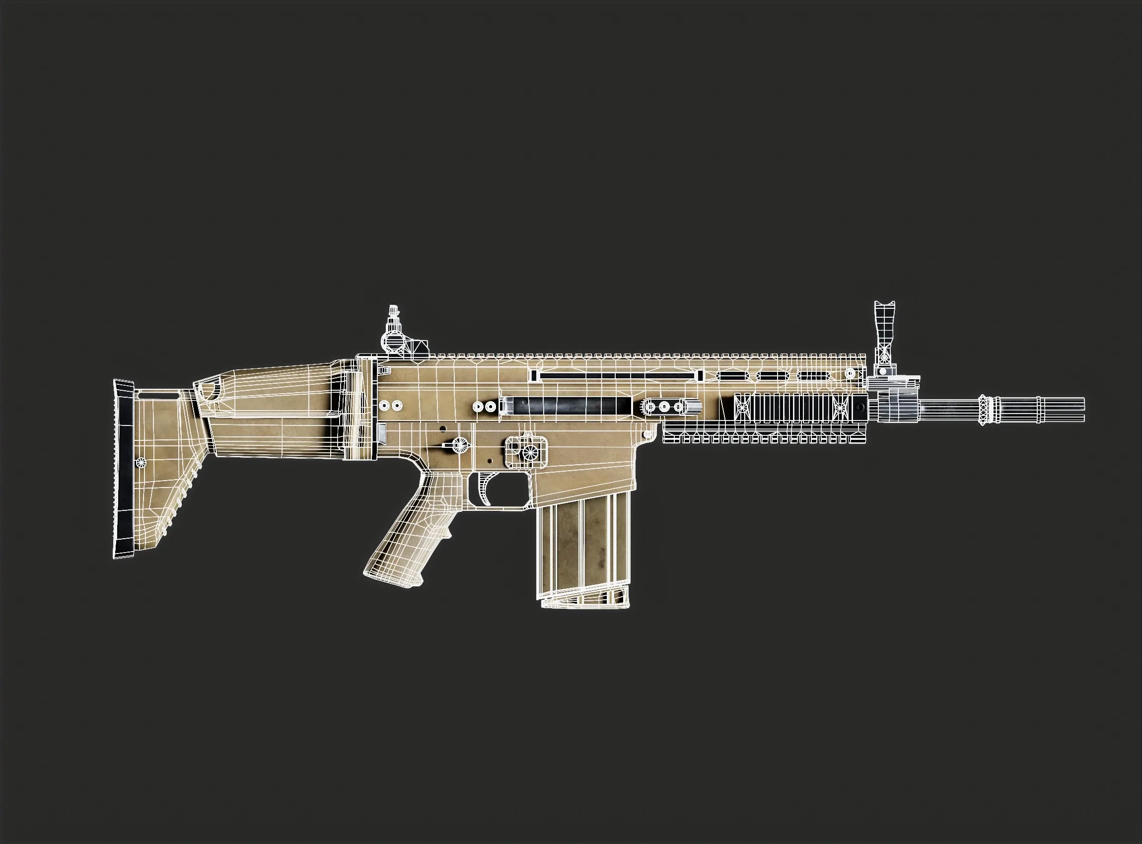 SCAR-H Assault Rifle