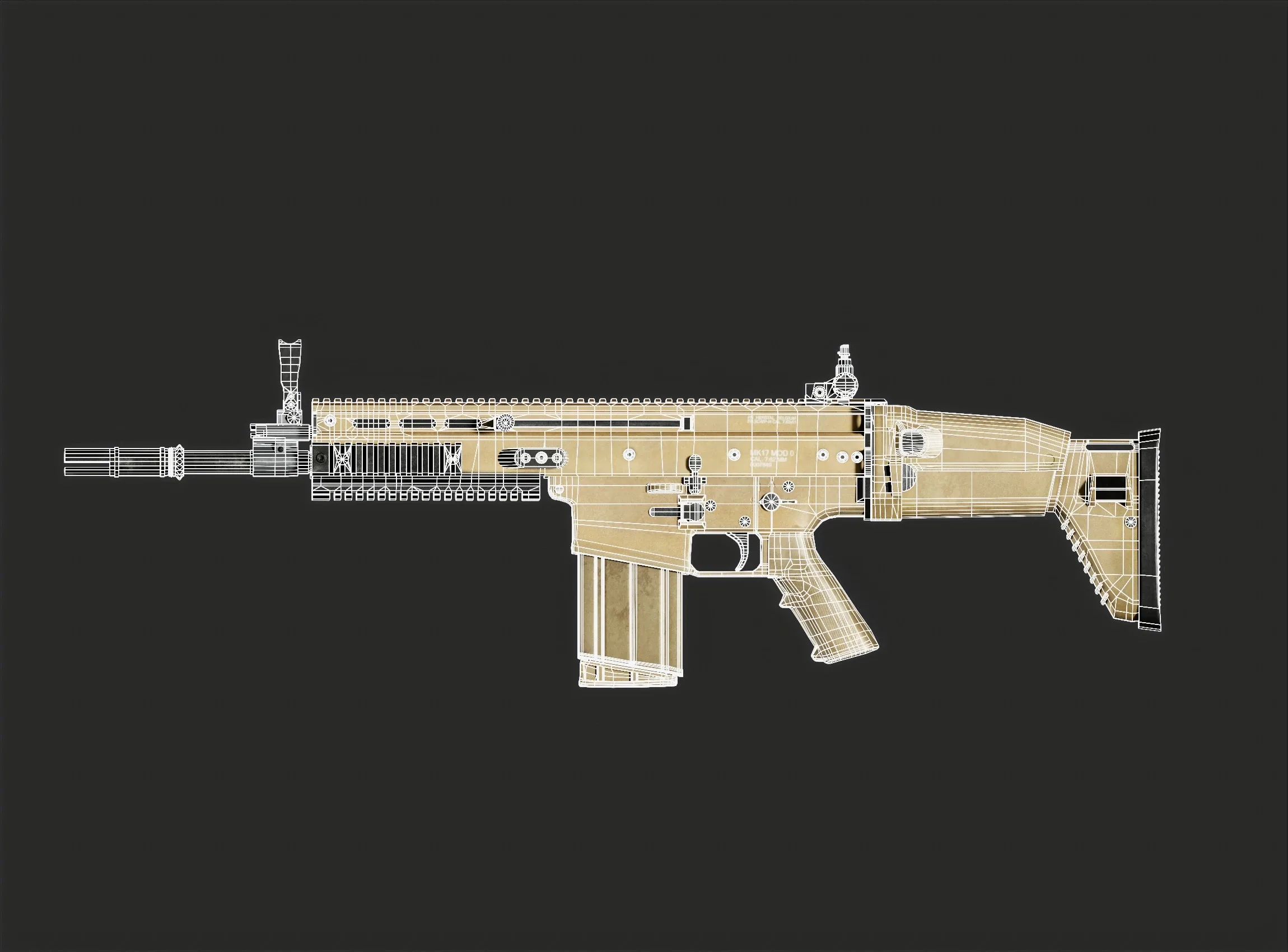 SCAR-H Assault Rifle