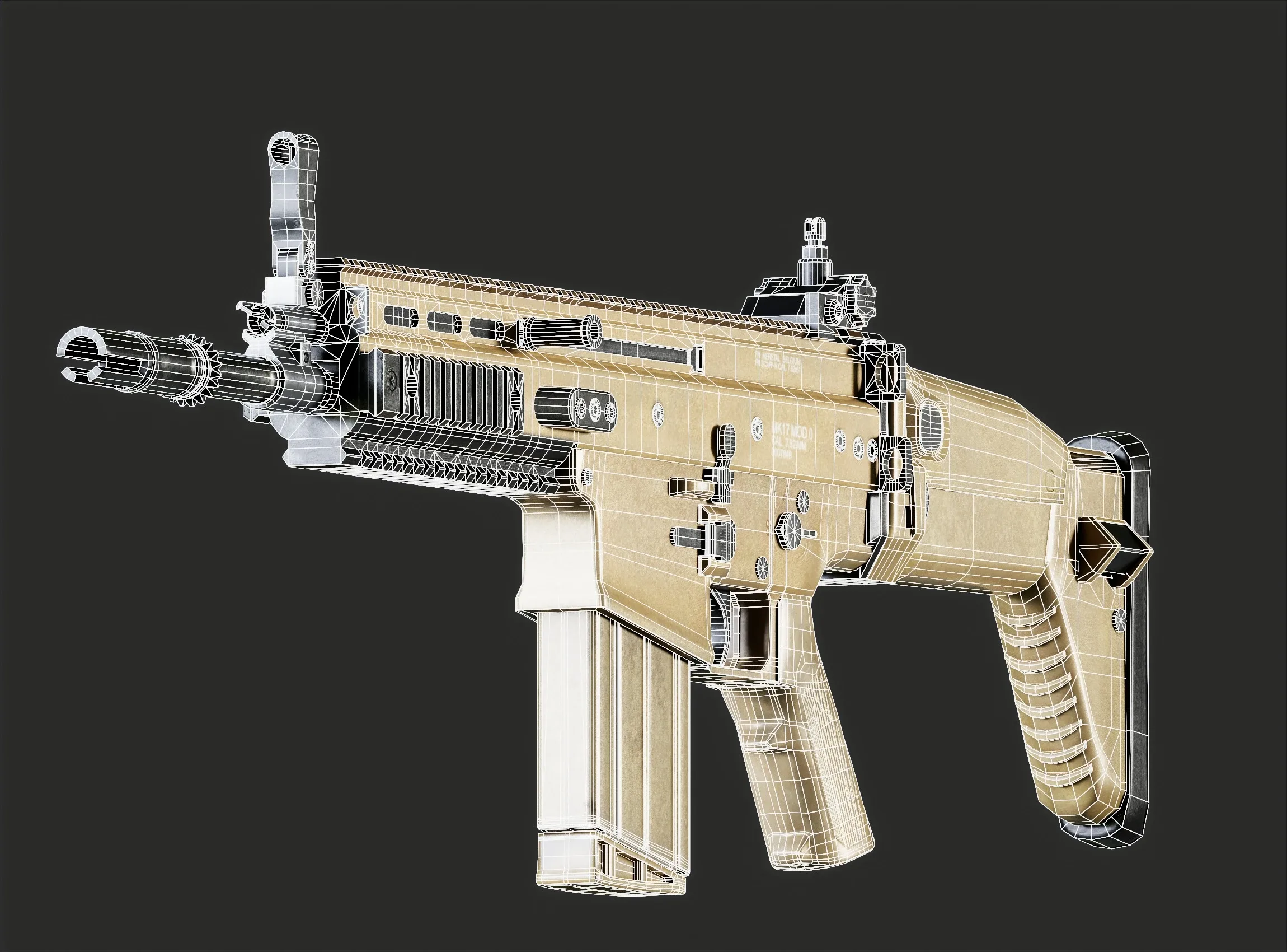 SCAR-H Assault Rifle