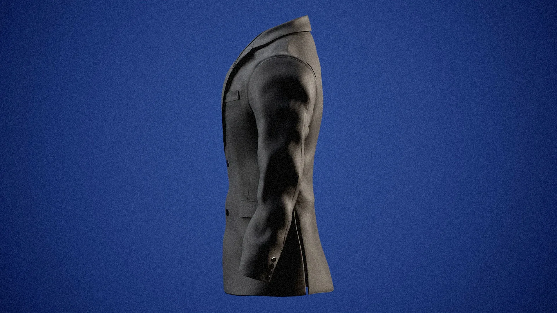 Suit Jacket Low poly