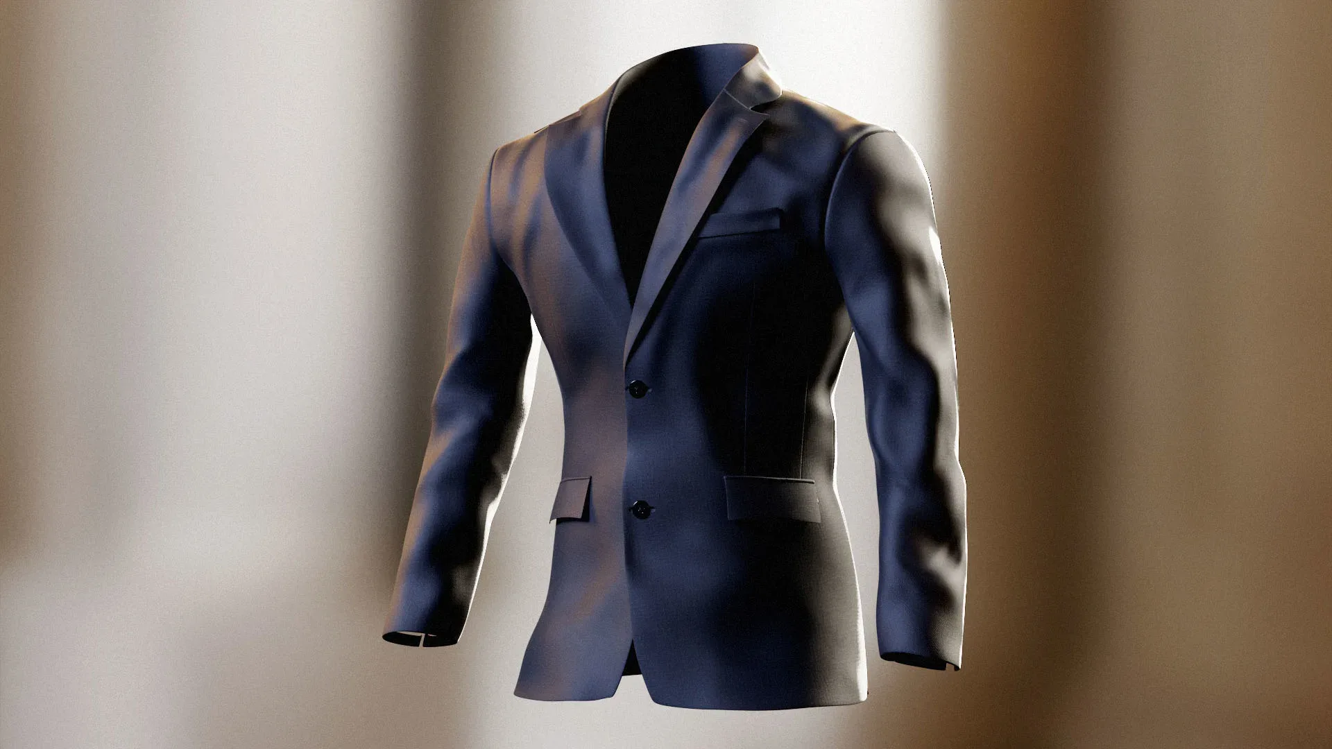 Suit Jacket Low poly