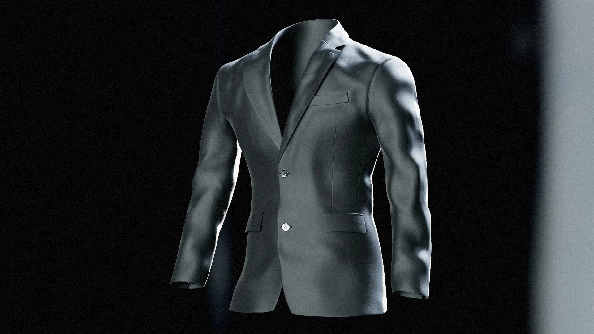 Suit Jacket Low poly