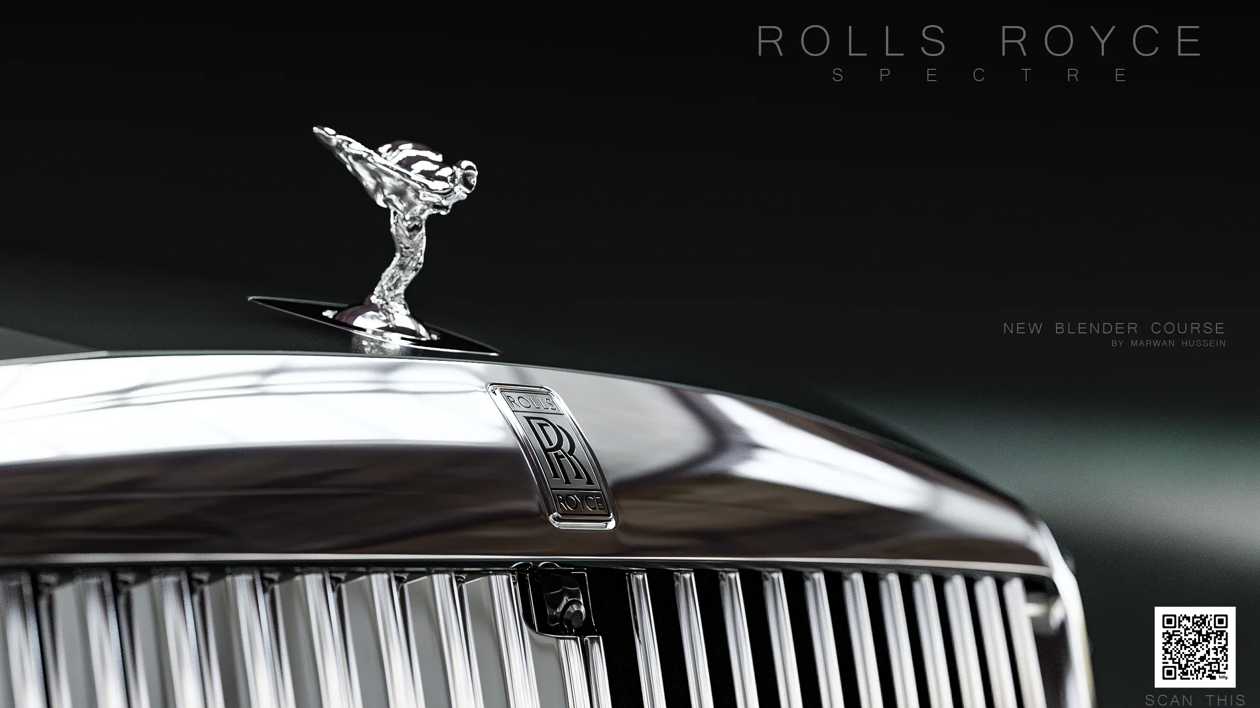 Blender: Rolls Royce Spectre in 3D