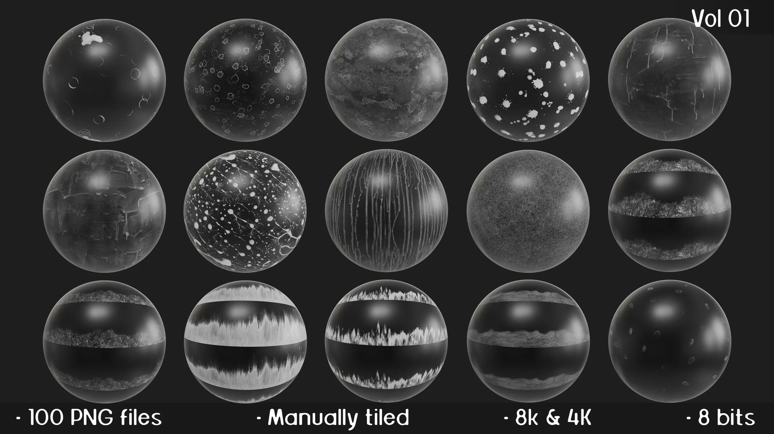 100 High Quality Surface Imperfections