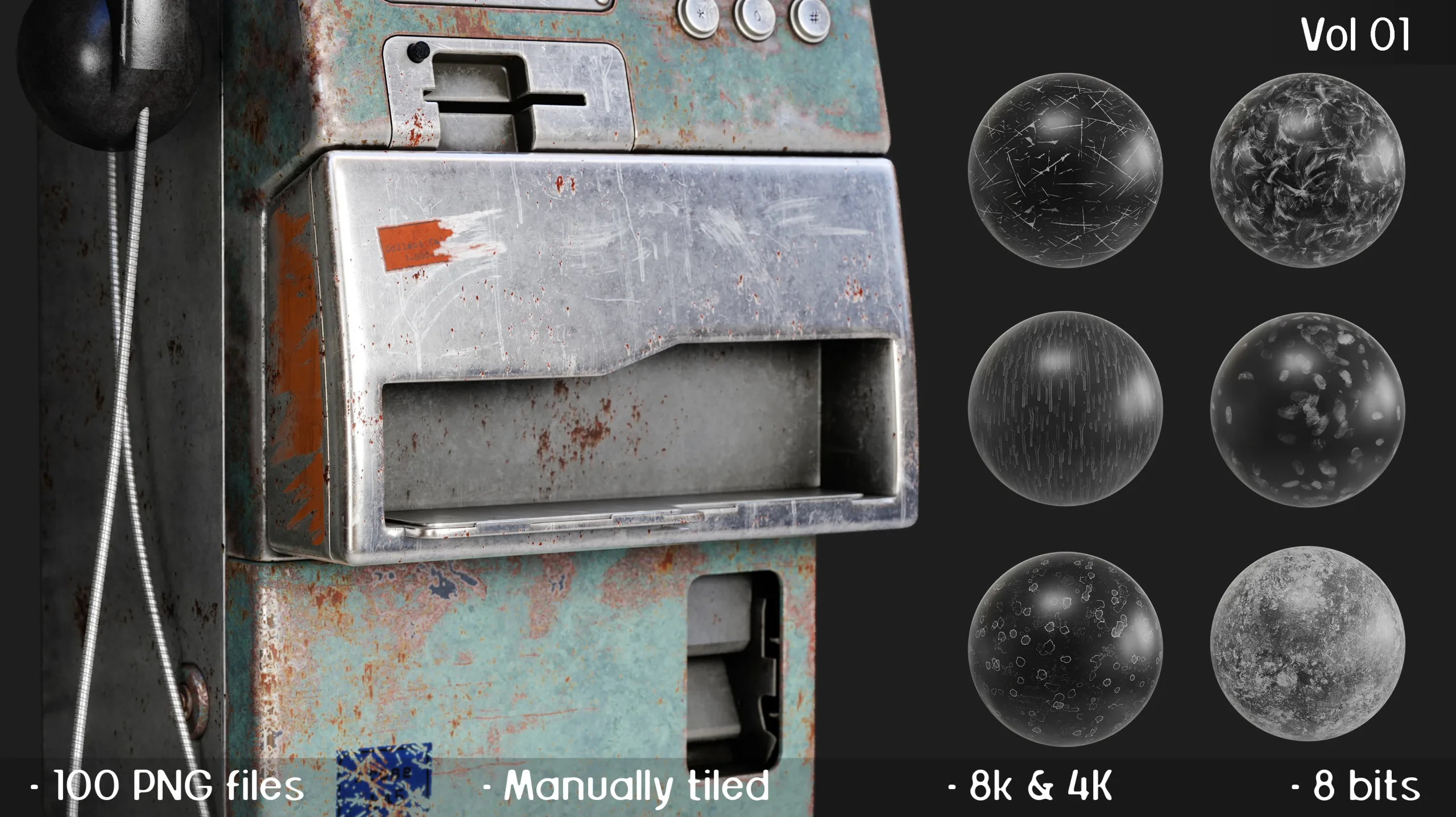 100 High Quality Surface Imperfections