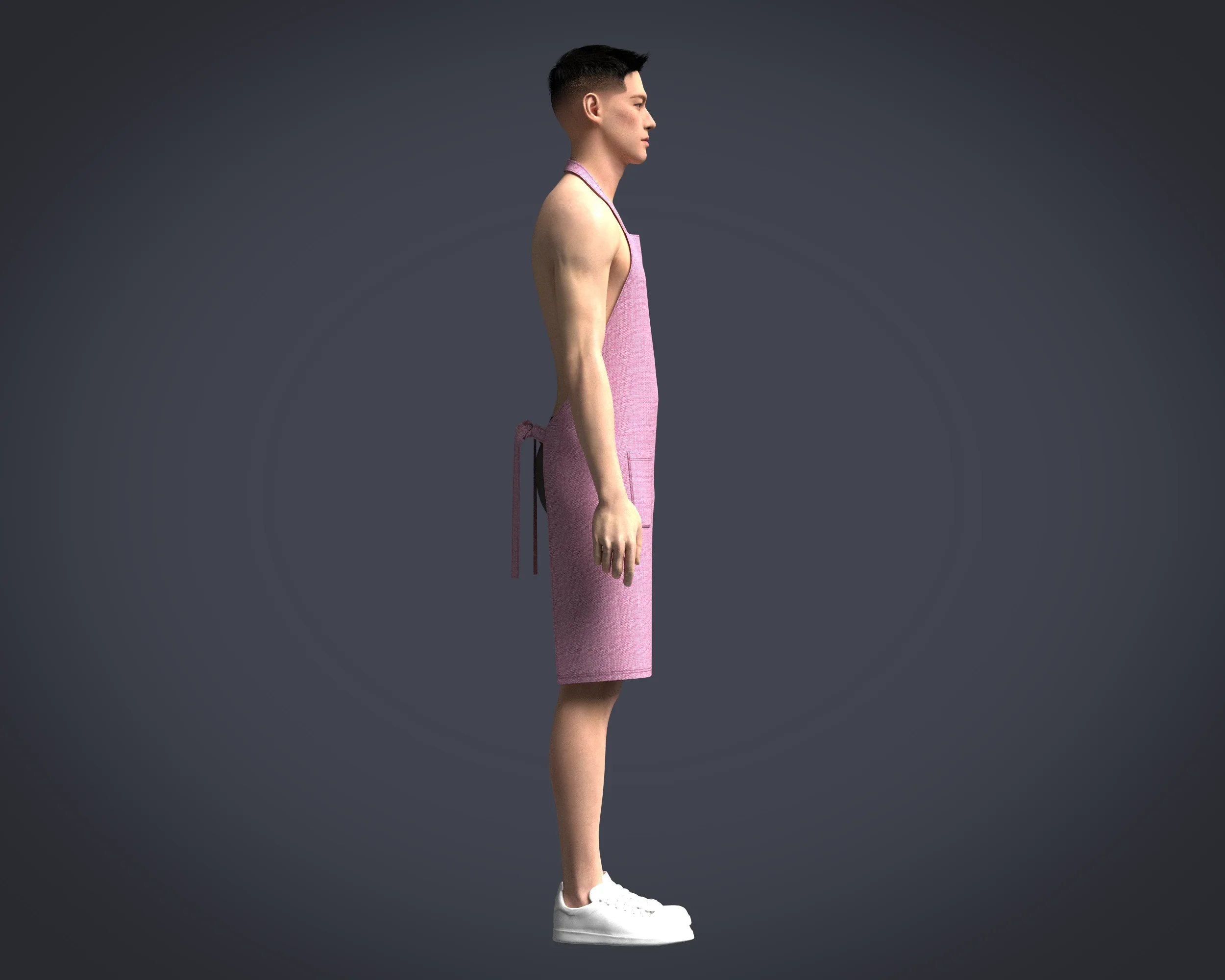 Apron Chef - V4 | Marvelous / Clo3d / obj / fbx