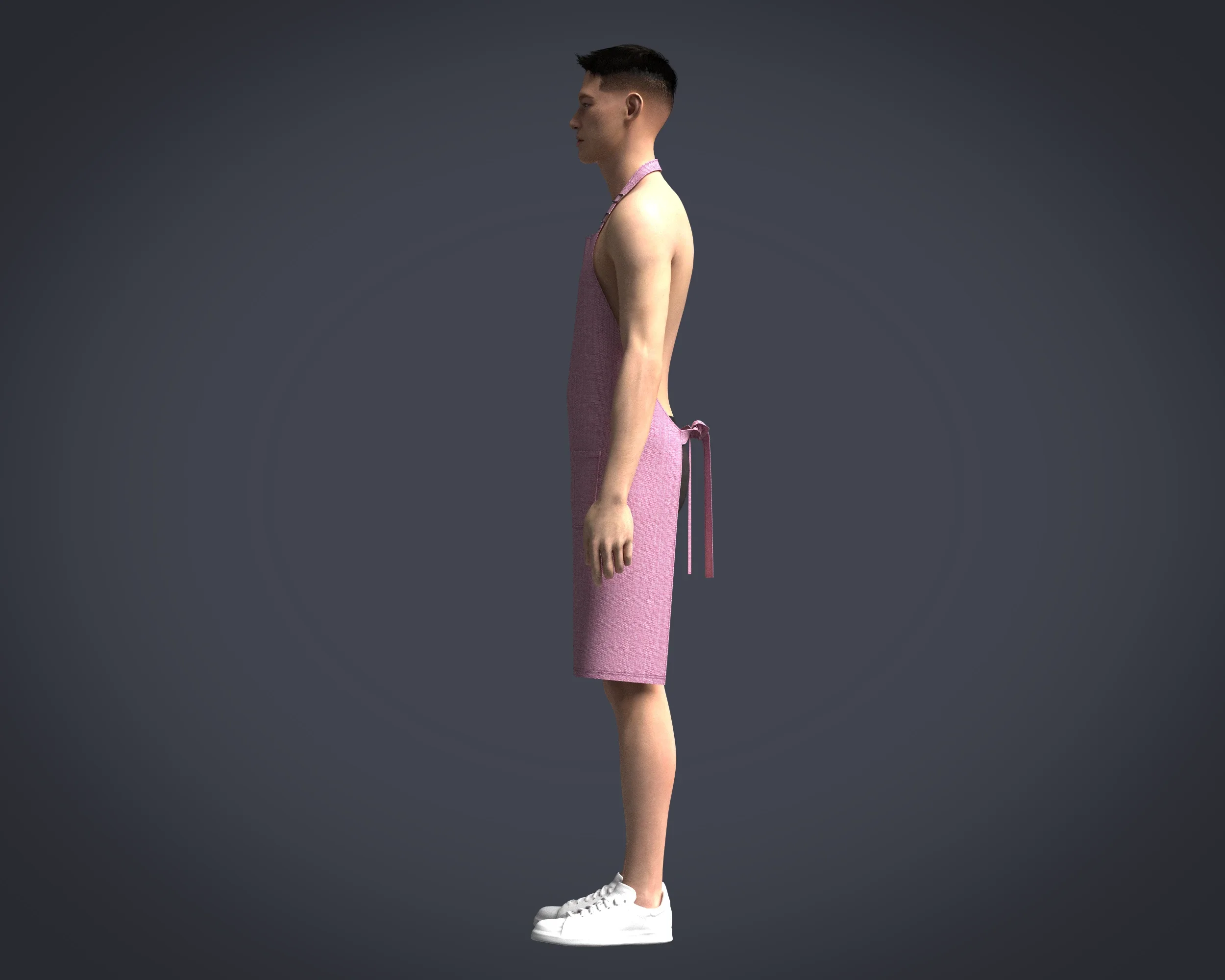 Apron Chef - V4 | Marvelous / Clo3d / obj / fbx