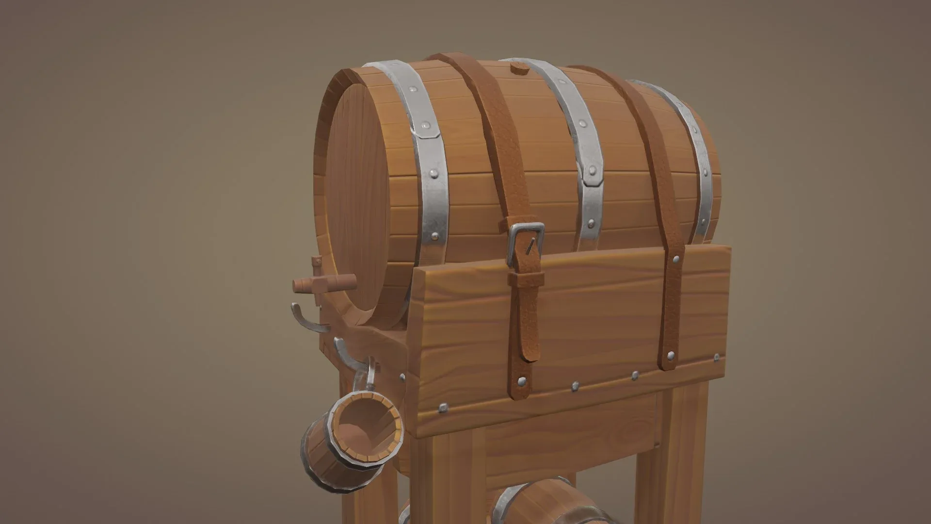 Tavern barrel set