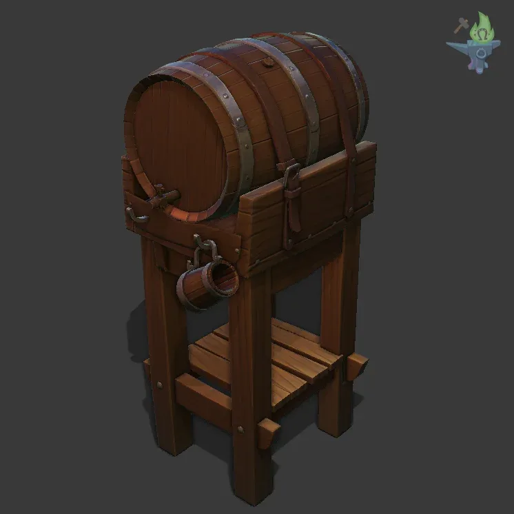 Tavern barrel set