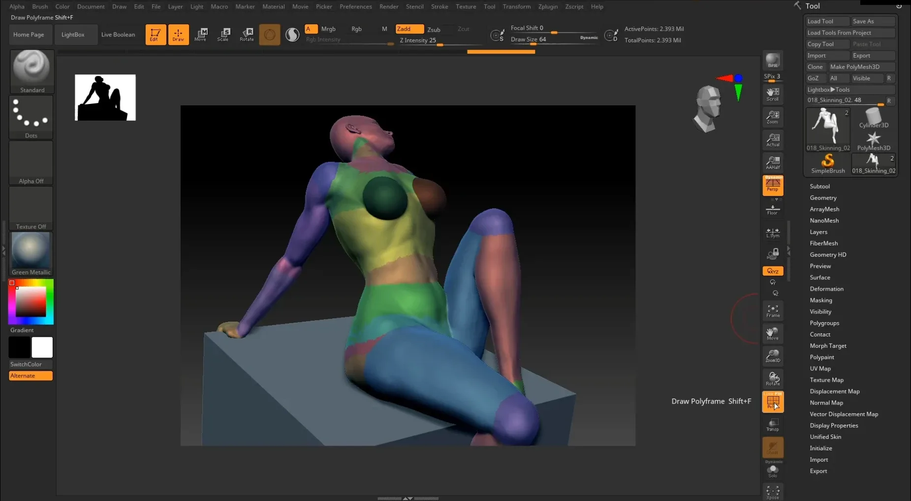 Getting Started with Figure Sculpting in Zbrush