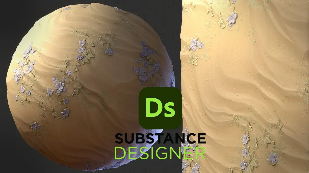 Stylized Sand - Substance 3D Designer + Sbsar File