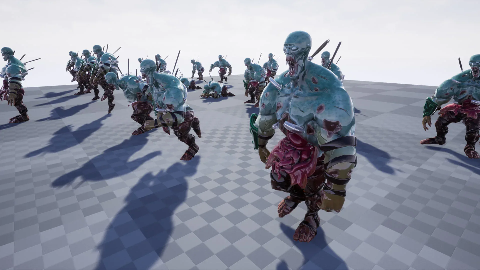 Animated Stylized Low Poly Game Ready Zombie