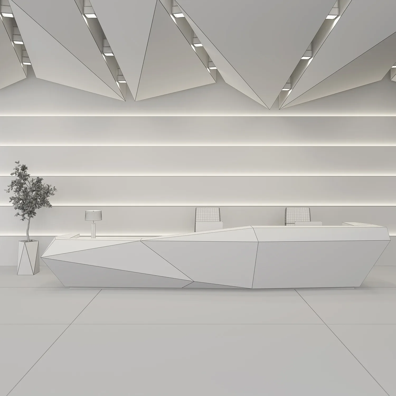 Designing Reception Desk 01