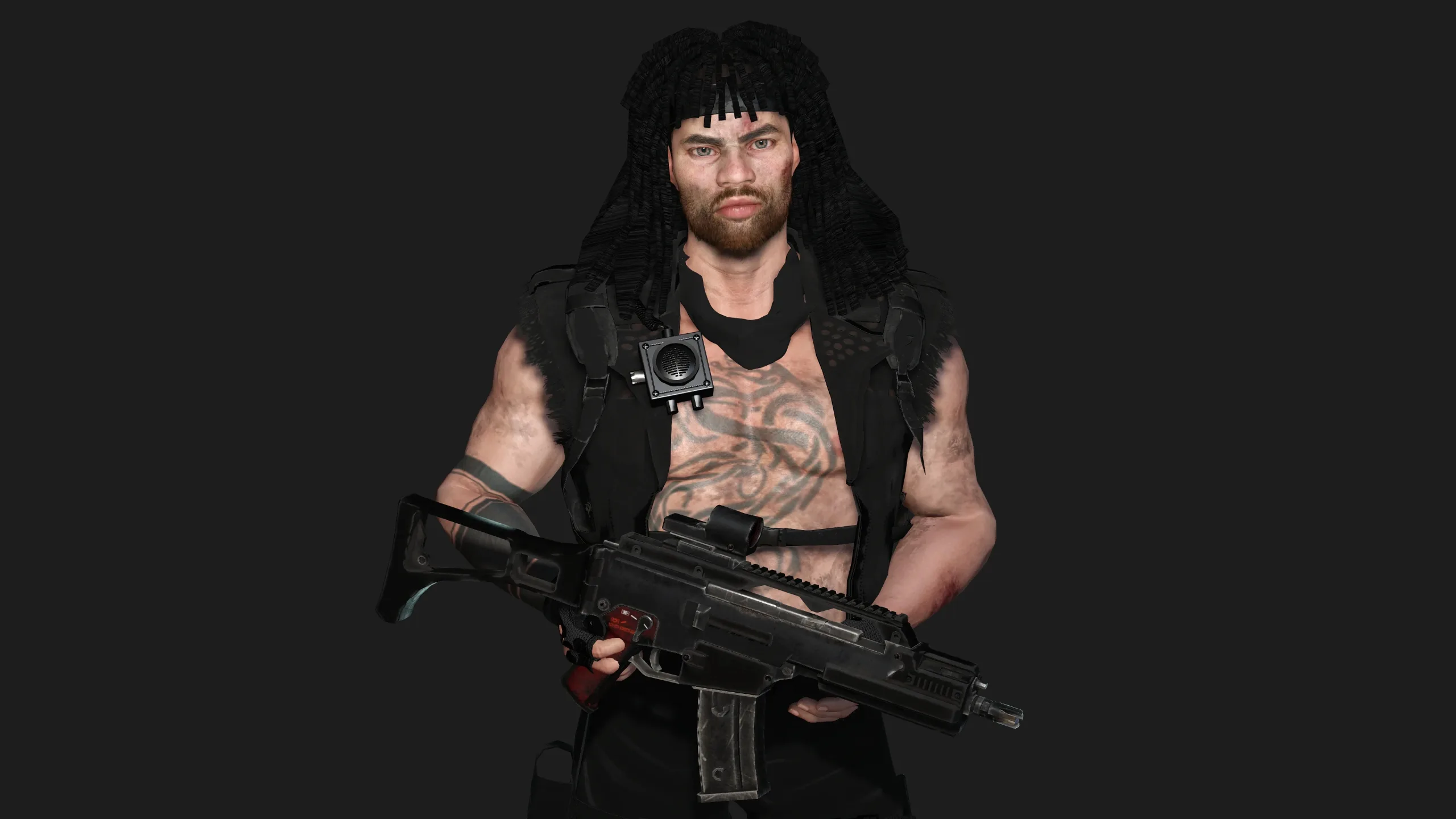 AAA 3D REALISTIC MAN CHARACTER -SHOOTER ACTION HEROES RAMBO