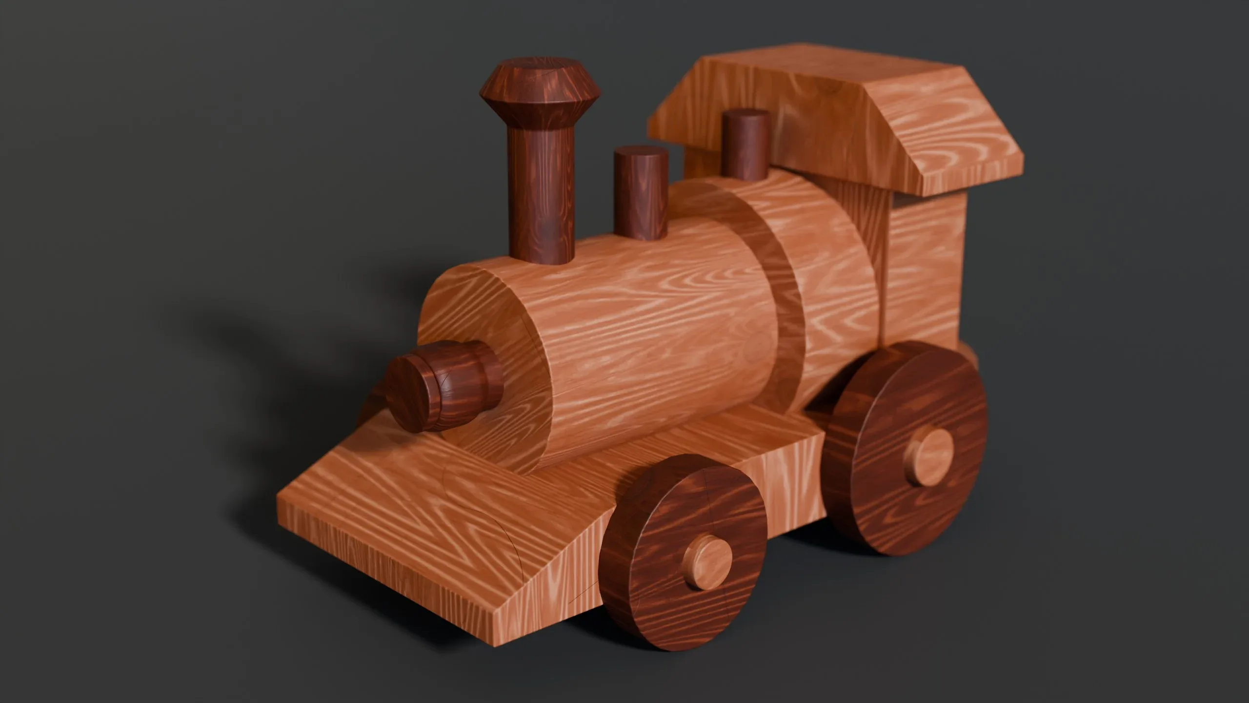 Wooden Christmas Train 🚂