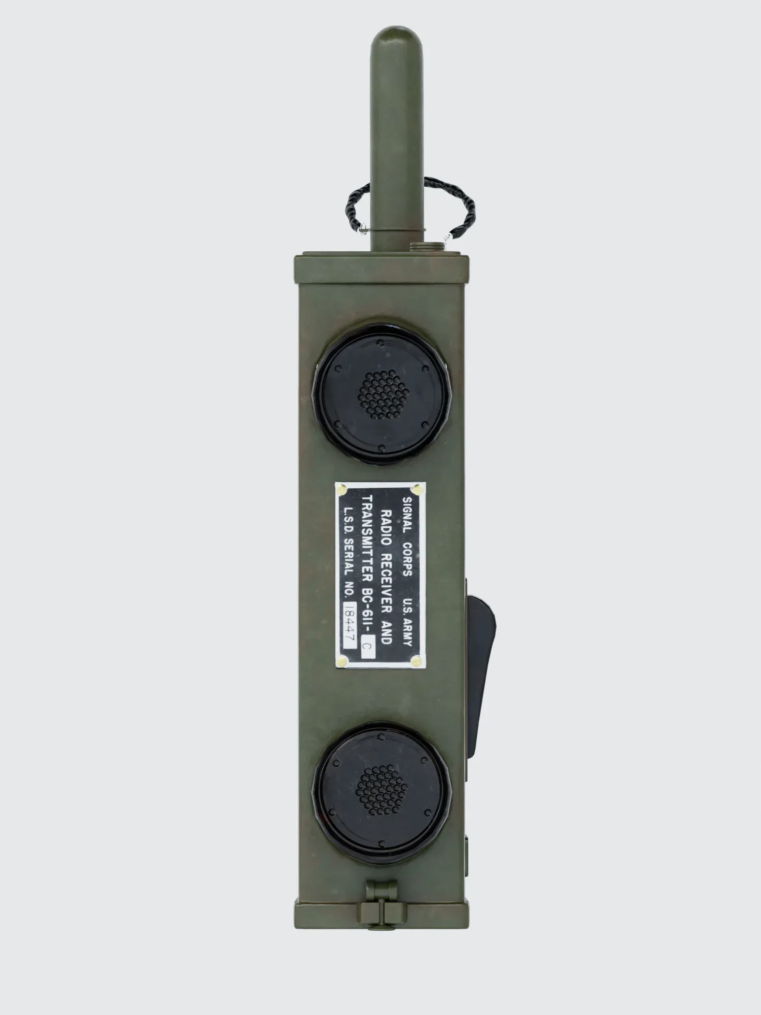 Military Radio Low-poly Pbr