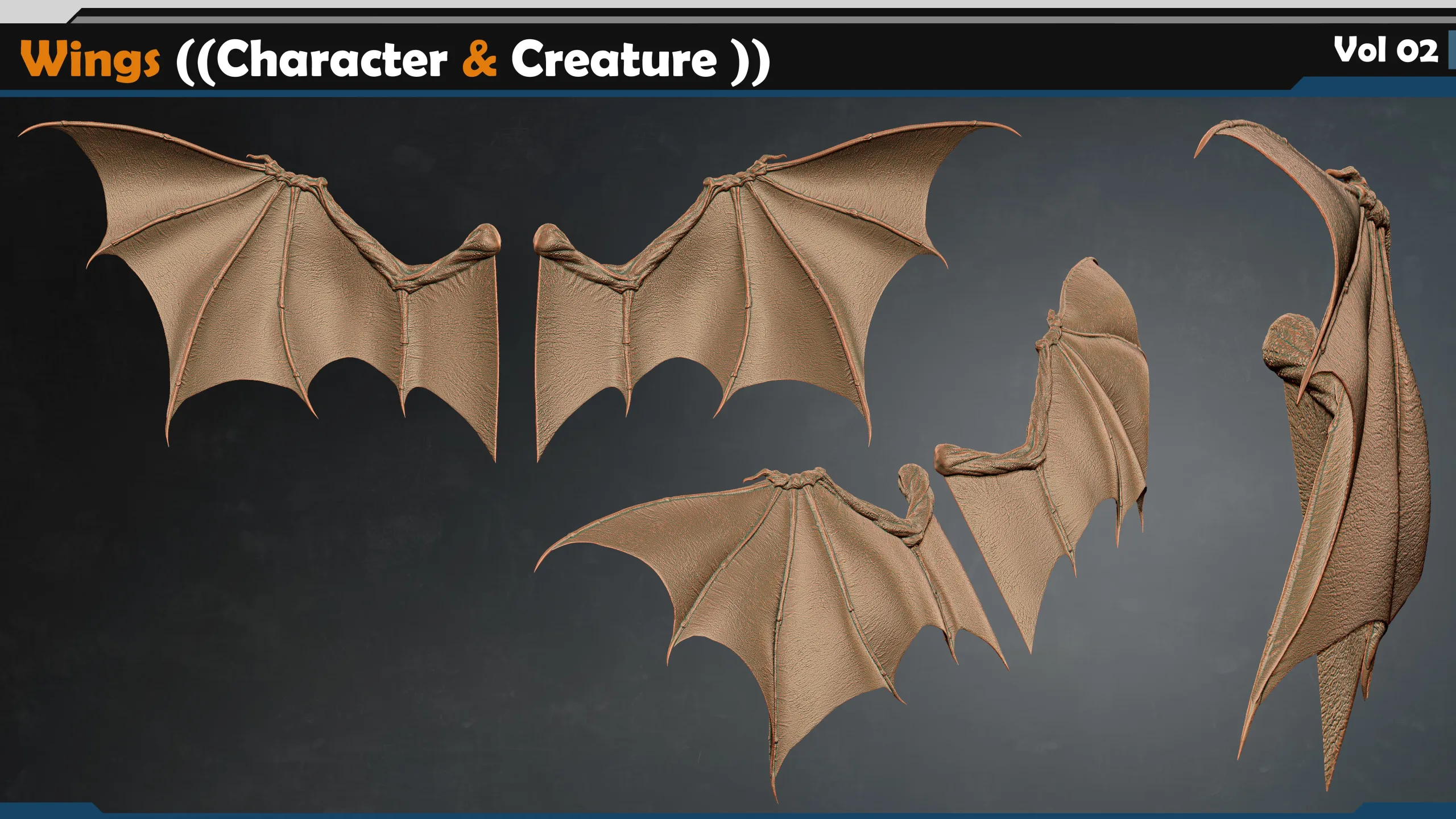 Wings ((Character & Creature)) Vol 02