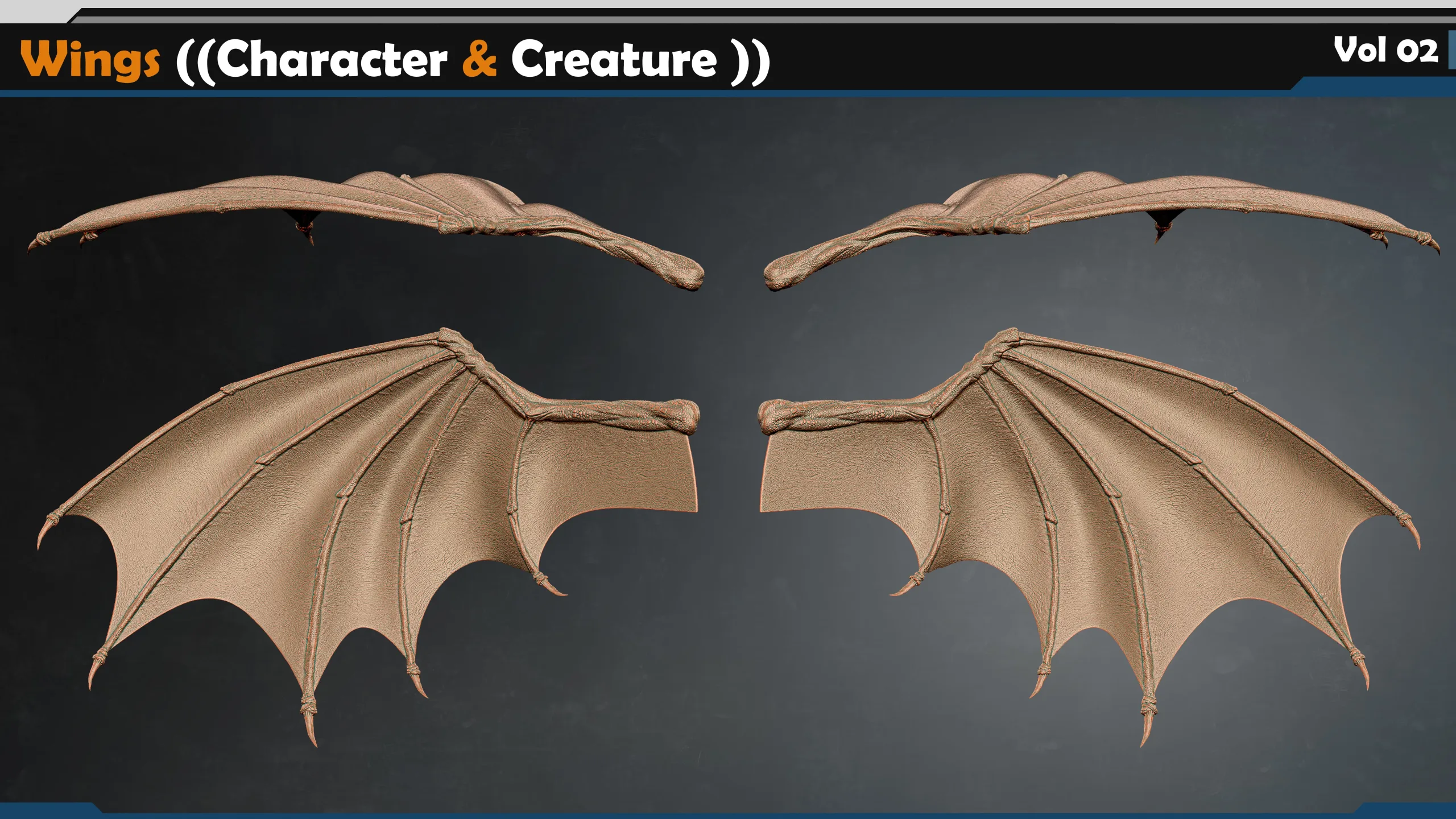 Wings ((Character & Creature)) Vol 02