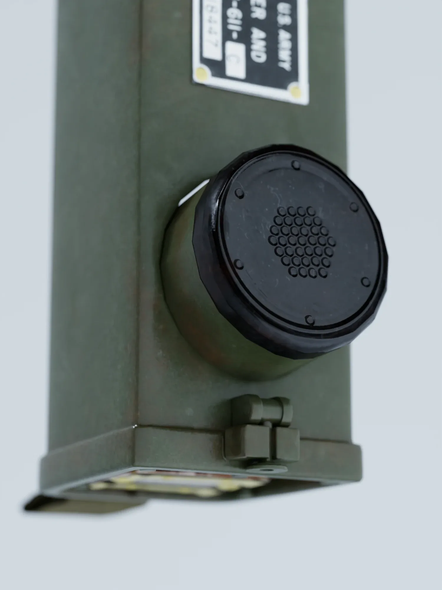 Military Radio Low-poly Pbr