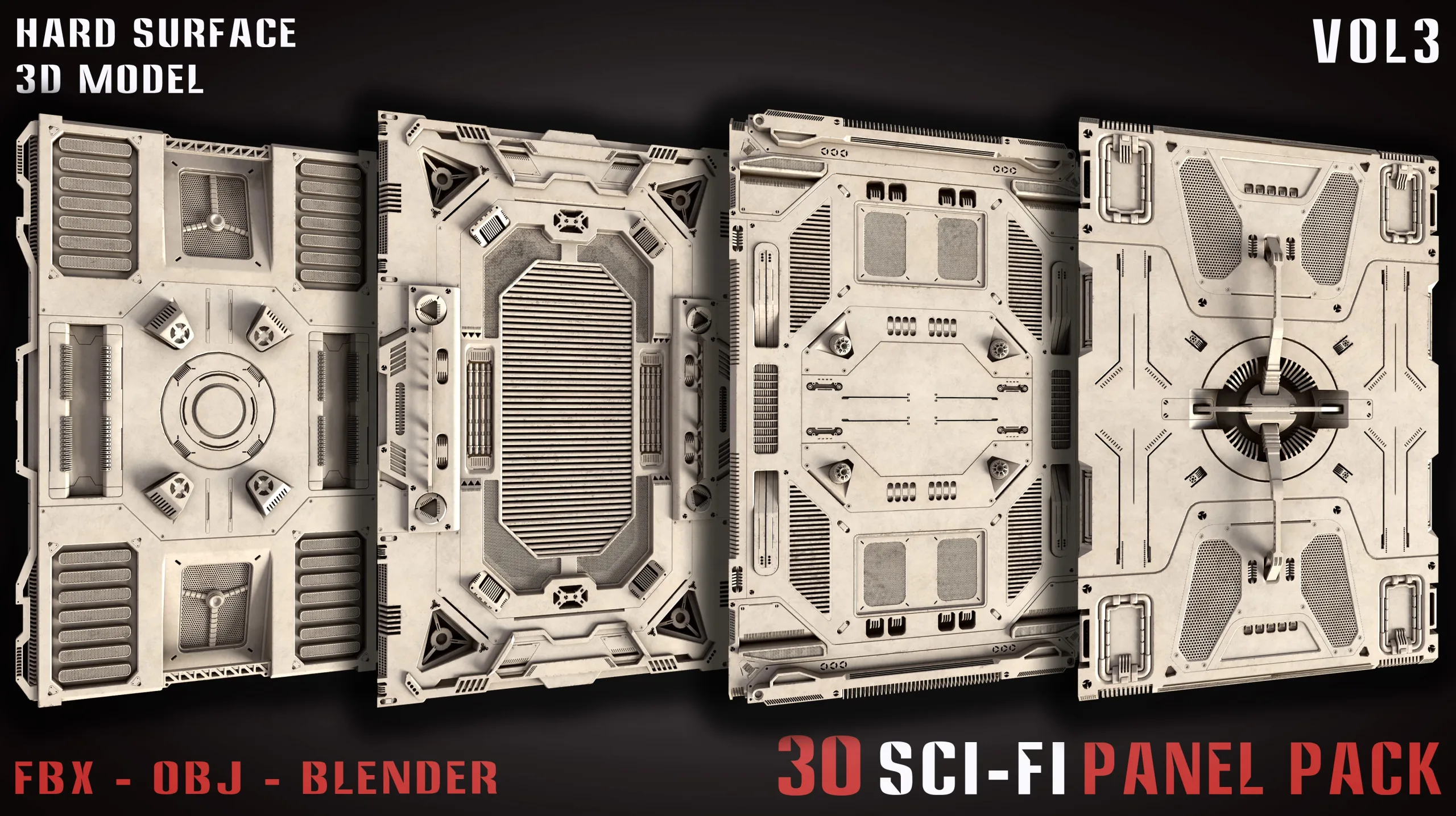 30 Sci-Fi Panel Pack – Vol. 3