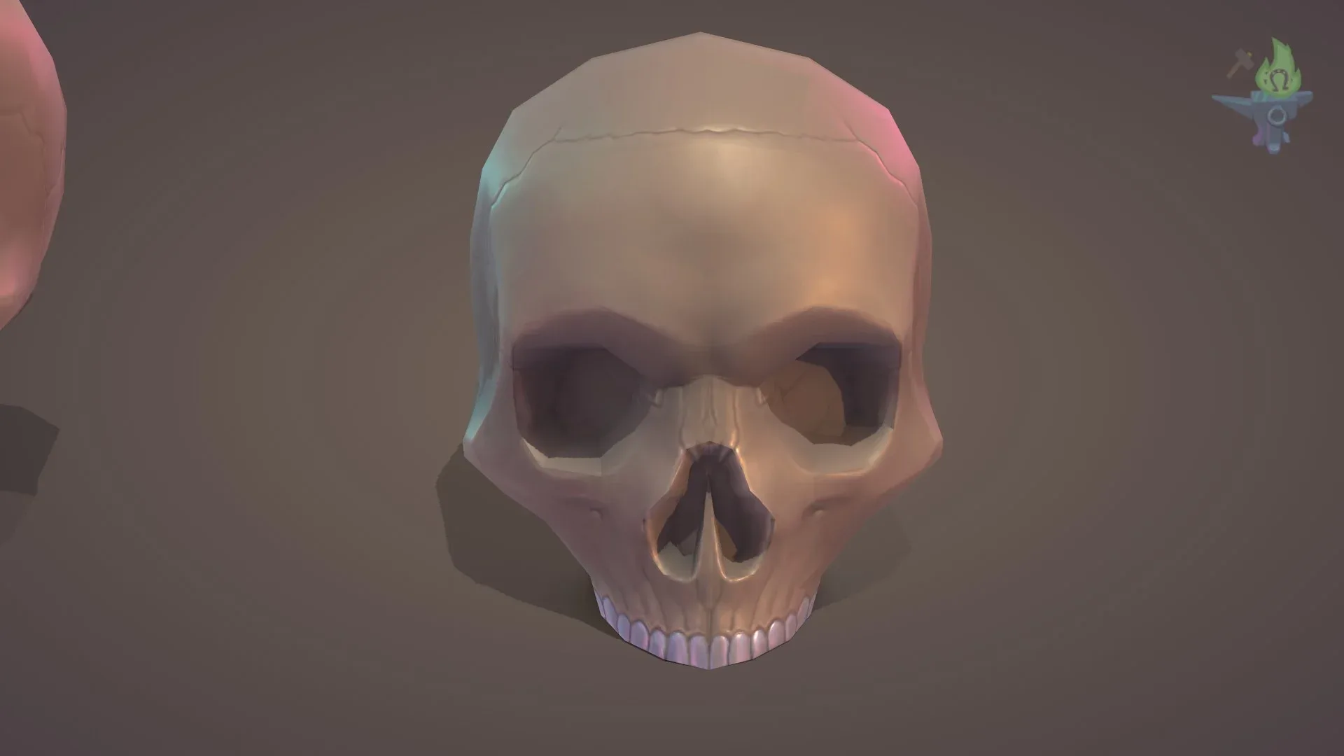 Low Poly Skull