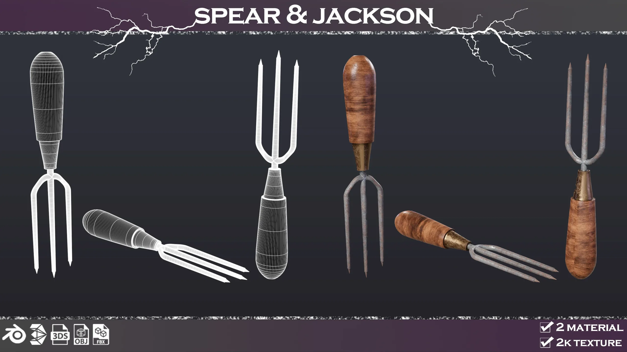 Spear Jackson garden set