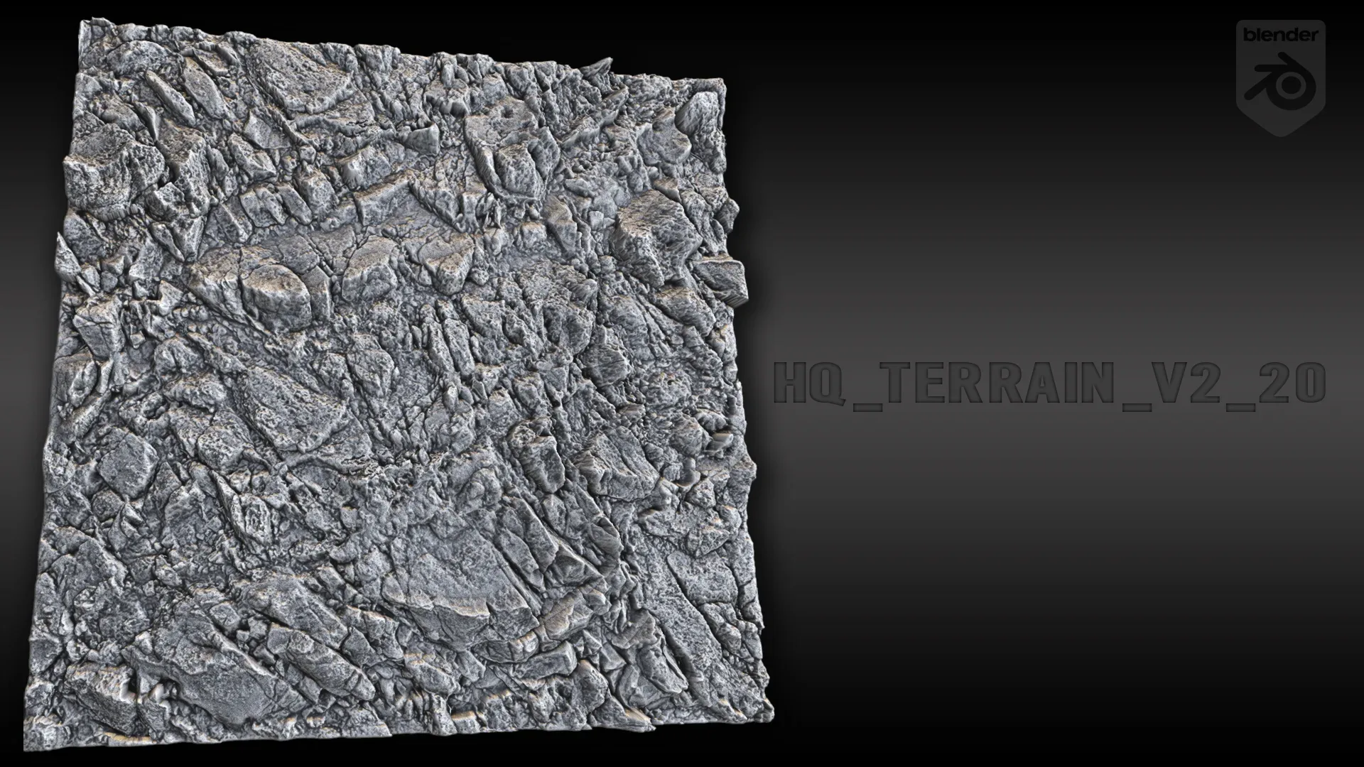 Blender Ultra HQ Terrain / Rock Seamless Sculpt brushes + Alphas Vol.2