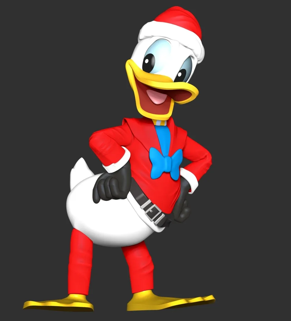 Donald Duck Merry Christmas