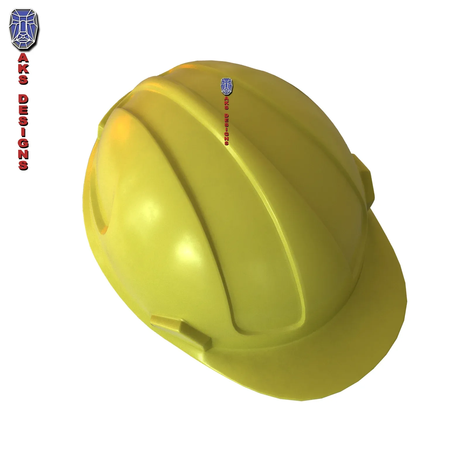 cartoon safety helmet prop v2