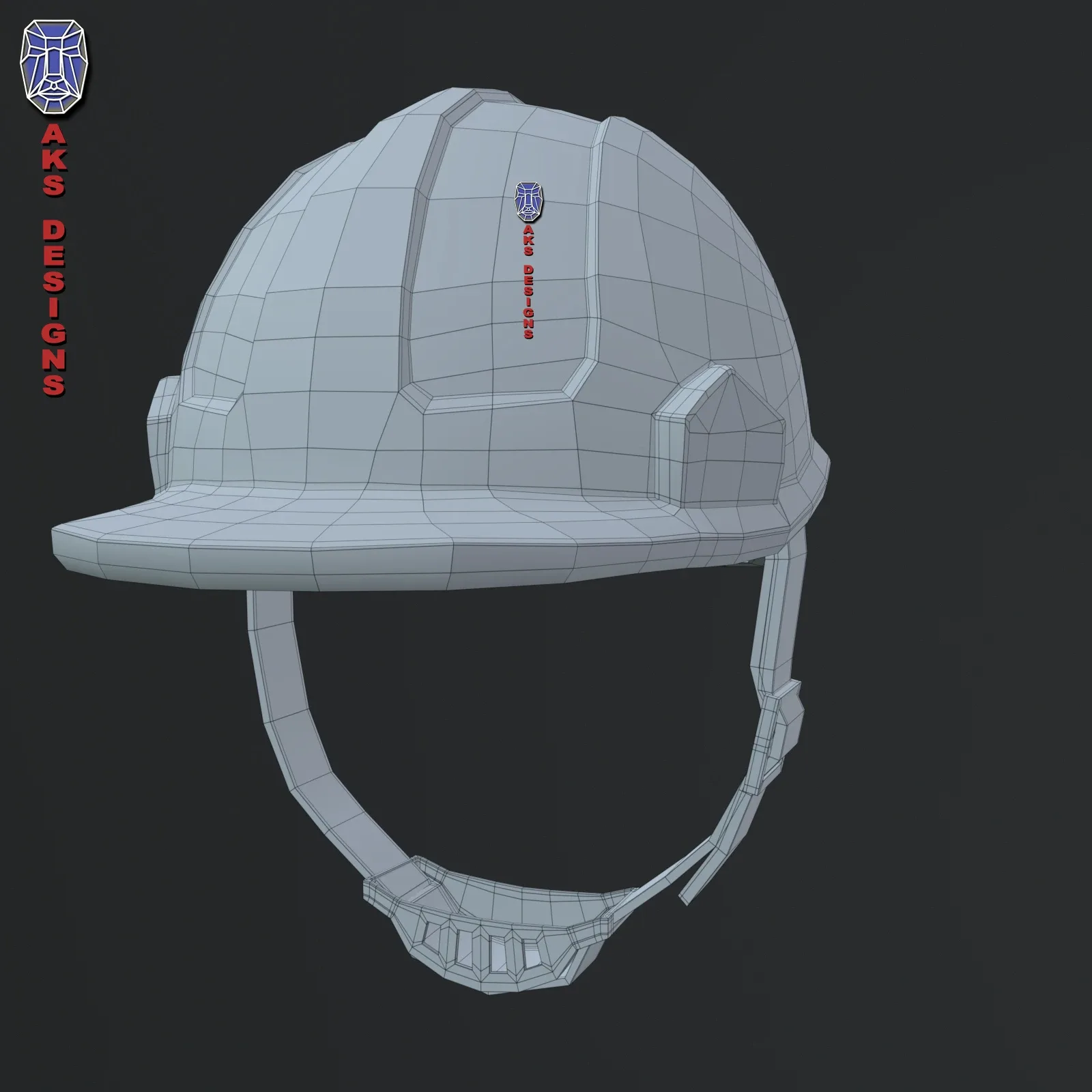 cartoon safety helmet prop v2