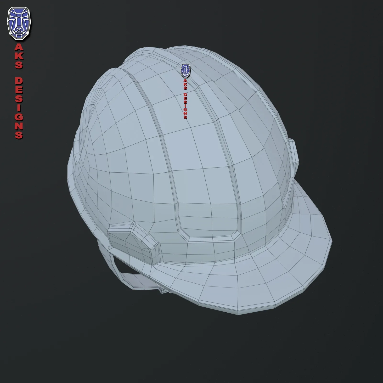 cartoon safety helmet prop v2