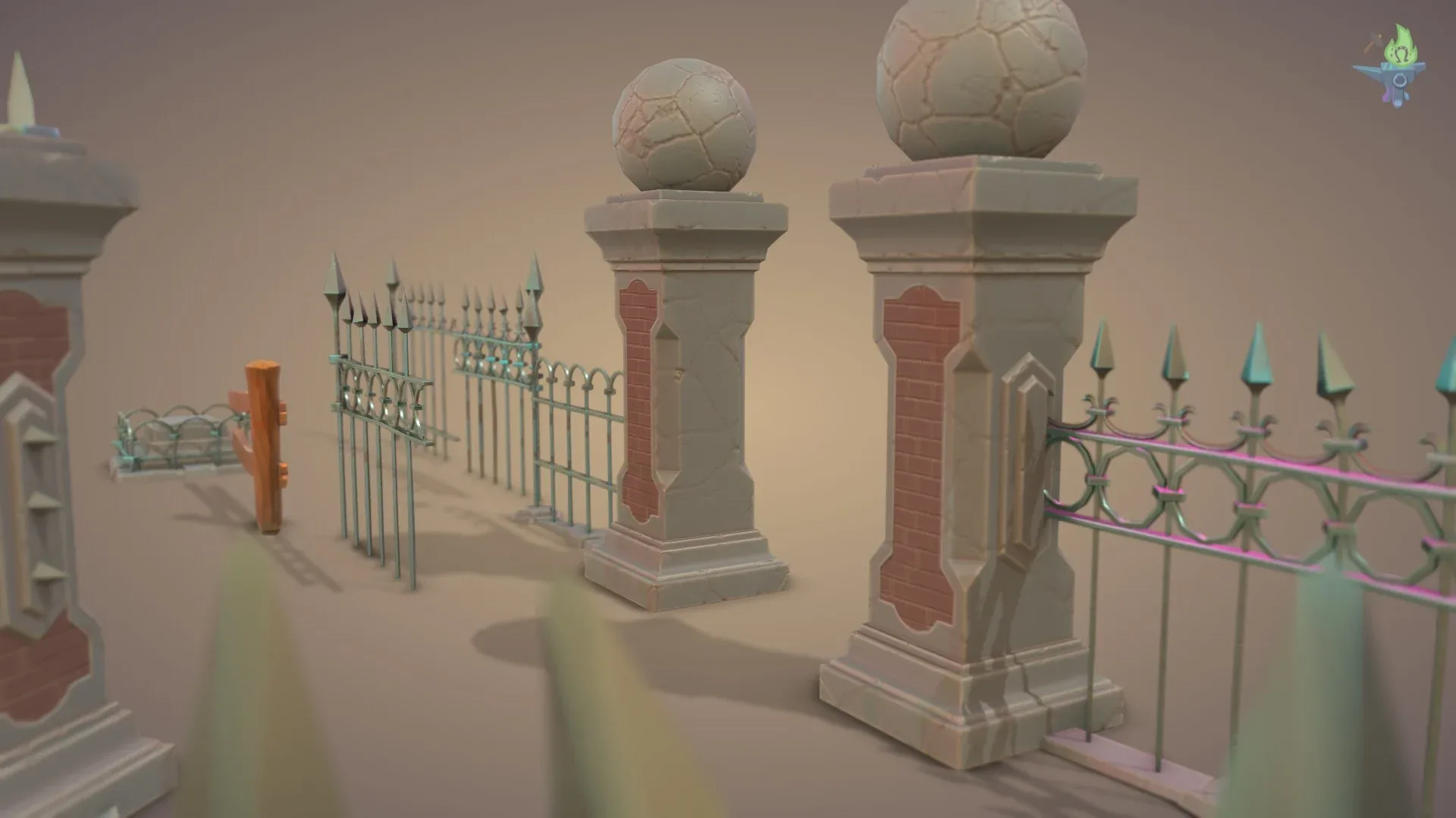 Graveyard Fences set