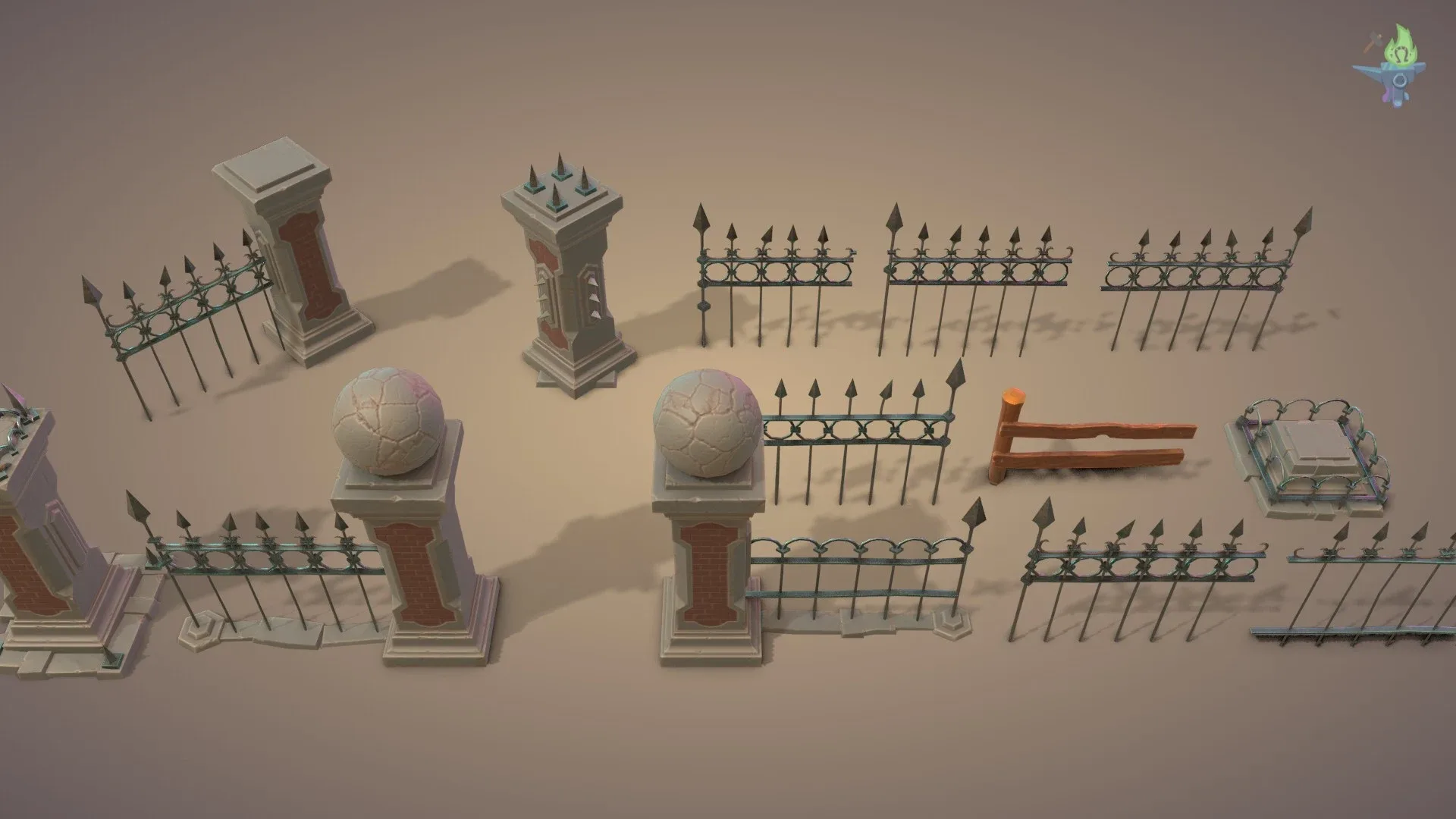 Graveyard Fences set