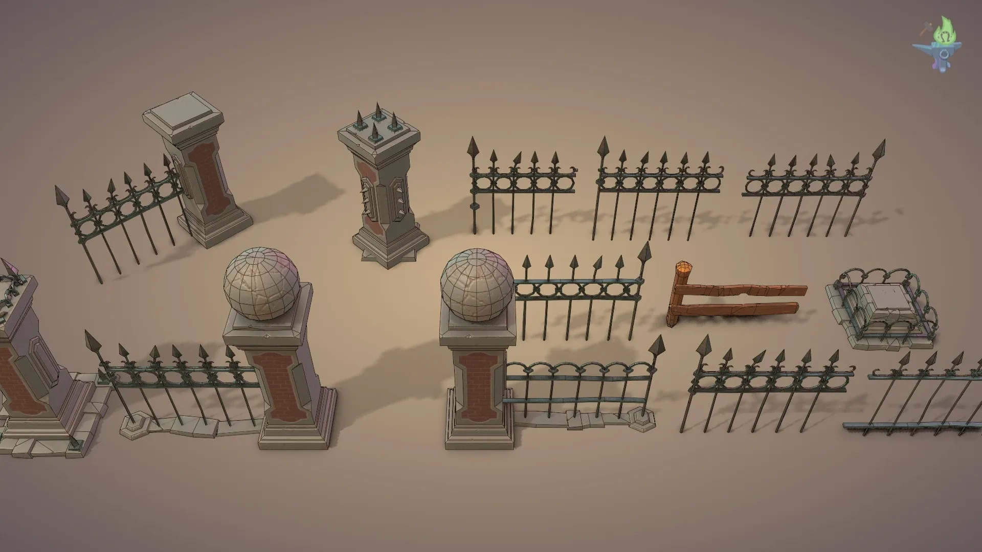 Graveyard Fences set